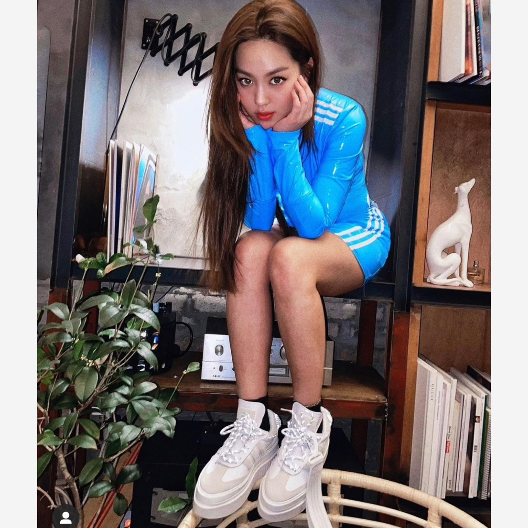 (W) Adidas x Beyonce Ivy Park Super Sleek 72 Icy Park 착용 스타일 - 3