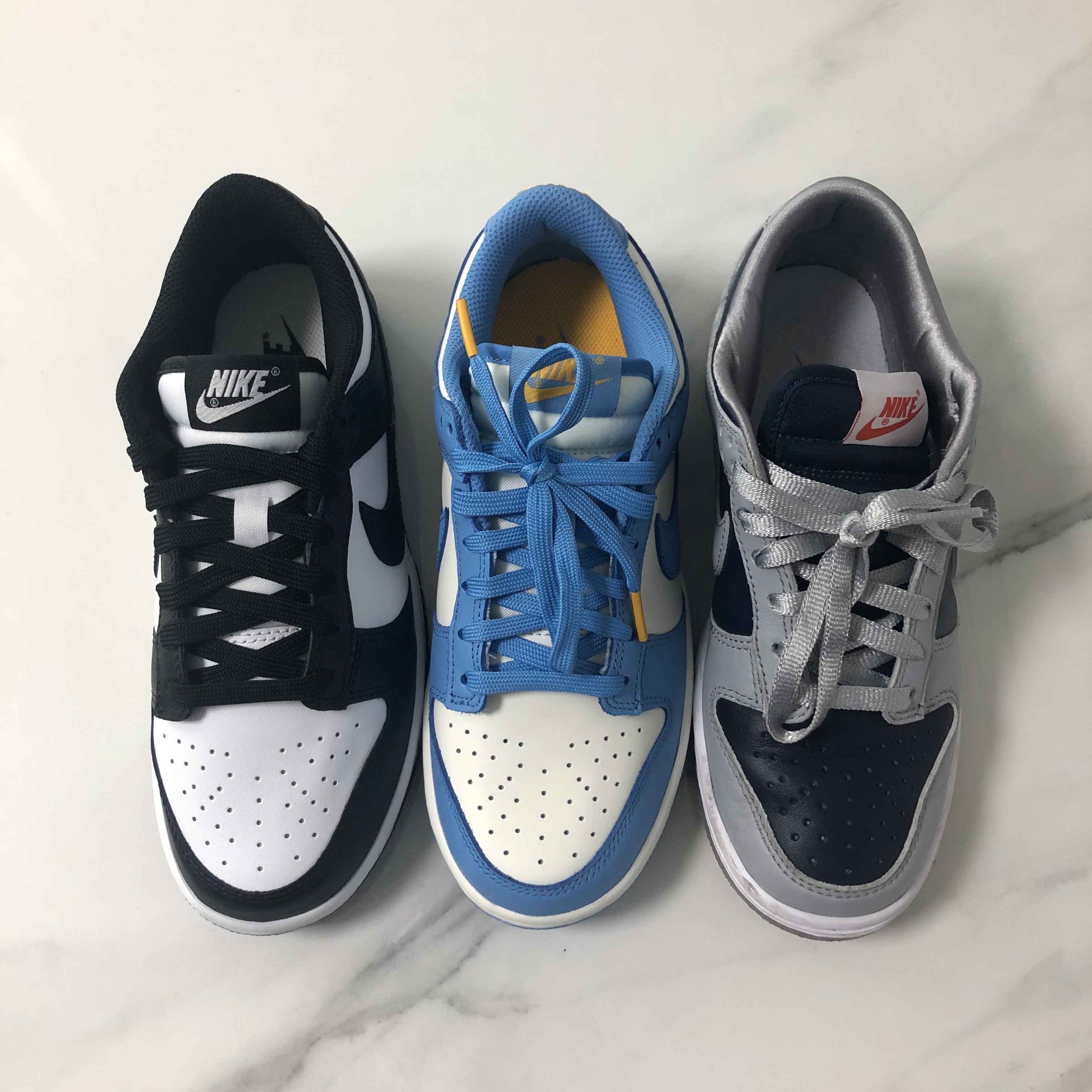 (W) Nike Dunk Low Coast, (W) Nike Dunk Low Black 착용 스타일 - 2