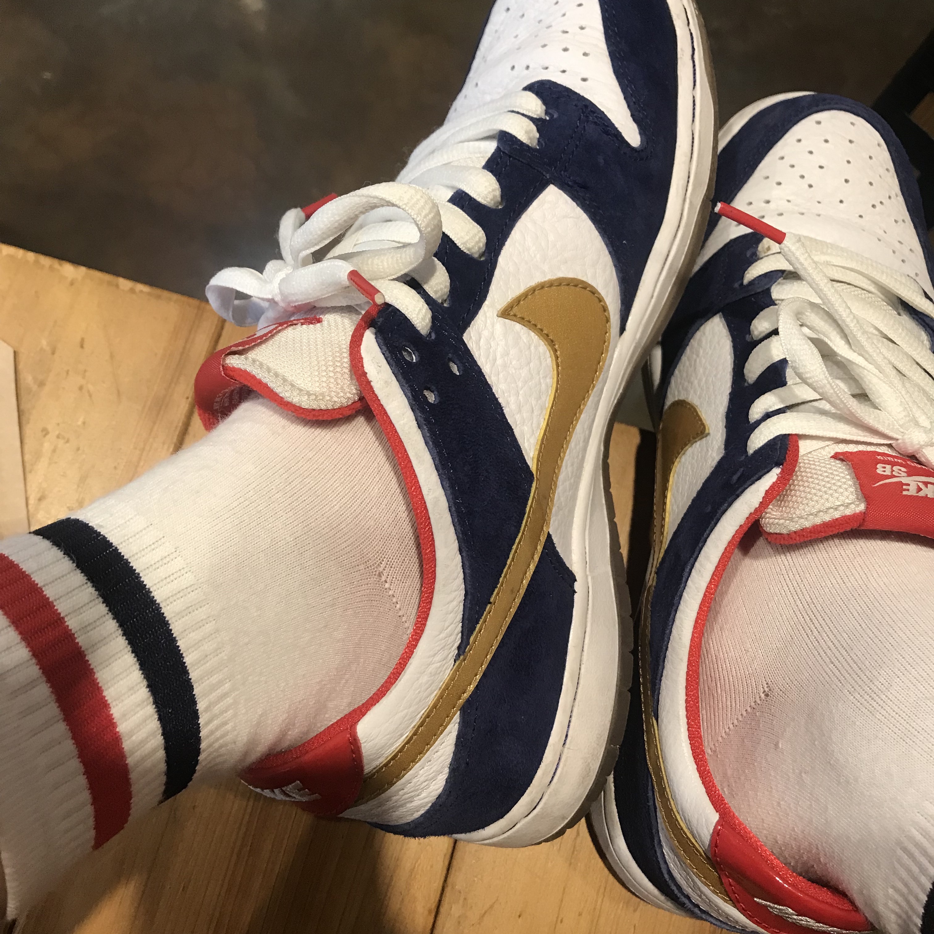 Nike Dunk SB Low Ishod Wair BMW 착용 스타일 - 2