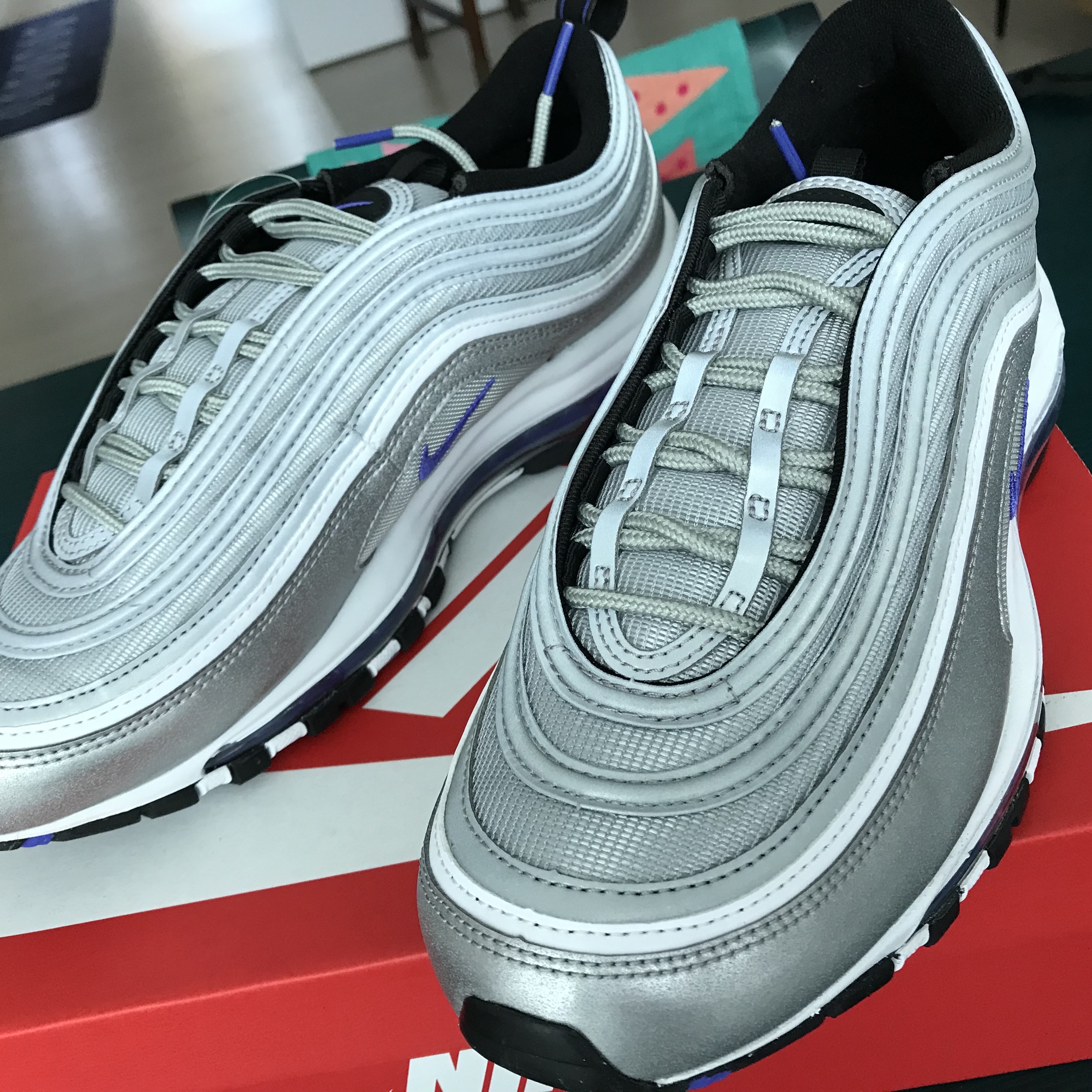 Nike Air Max 97 Persian Violet 착용 스타일 - 4