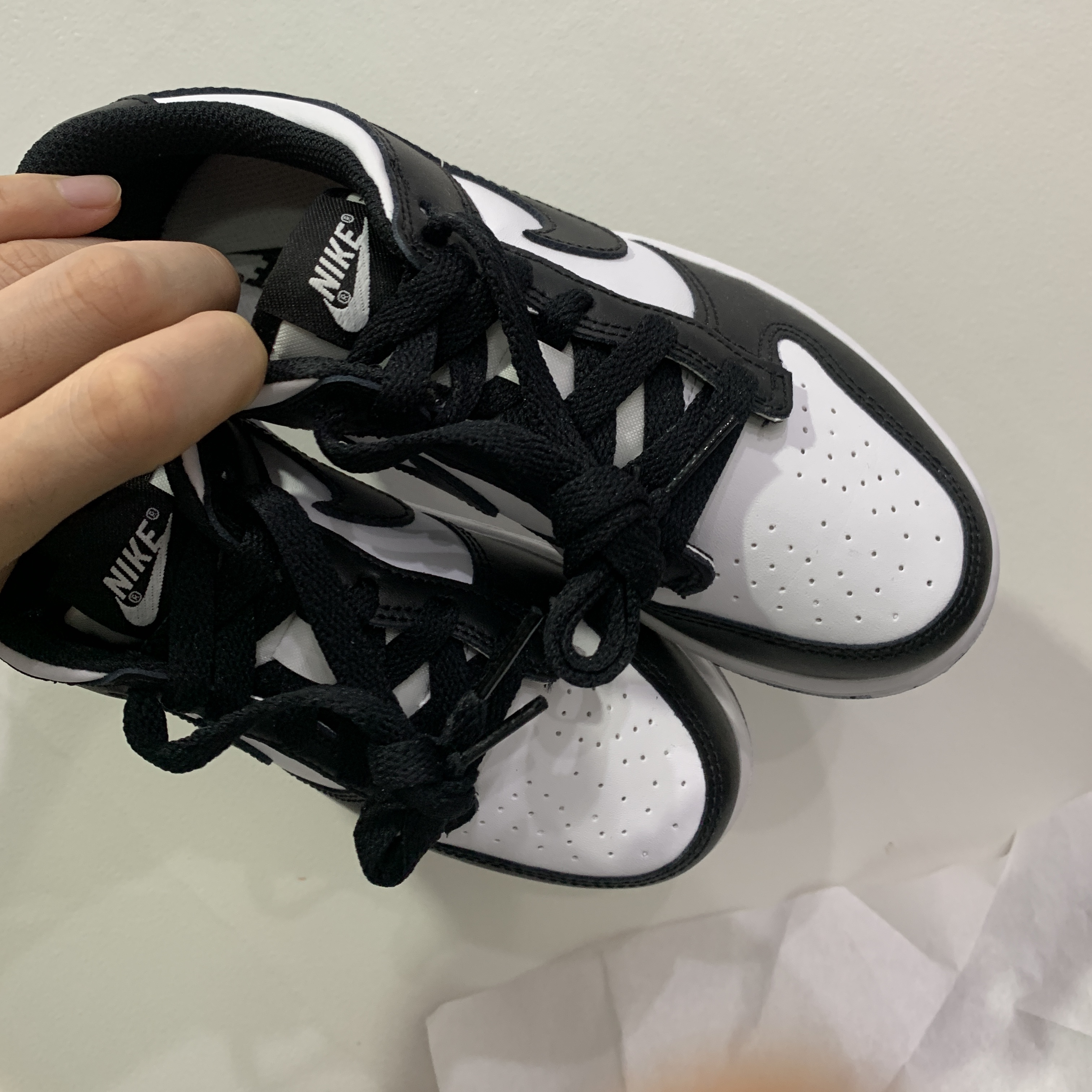 (PS) Nike Dunk Low Black 착용 스타일 - 3
