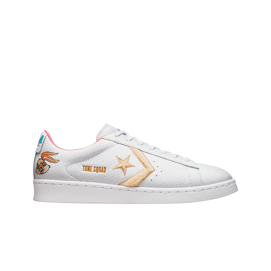 컨버스 x 스페이스 잼: 새로운 시대 프로 레더 롤라 화이트(Converse x Space Jam: A New Legacy Pro Leather Lola White)