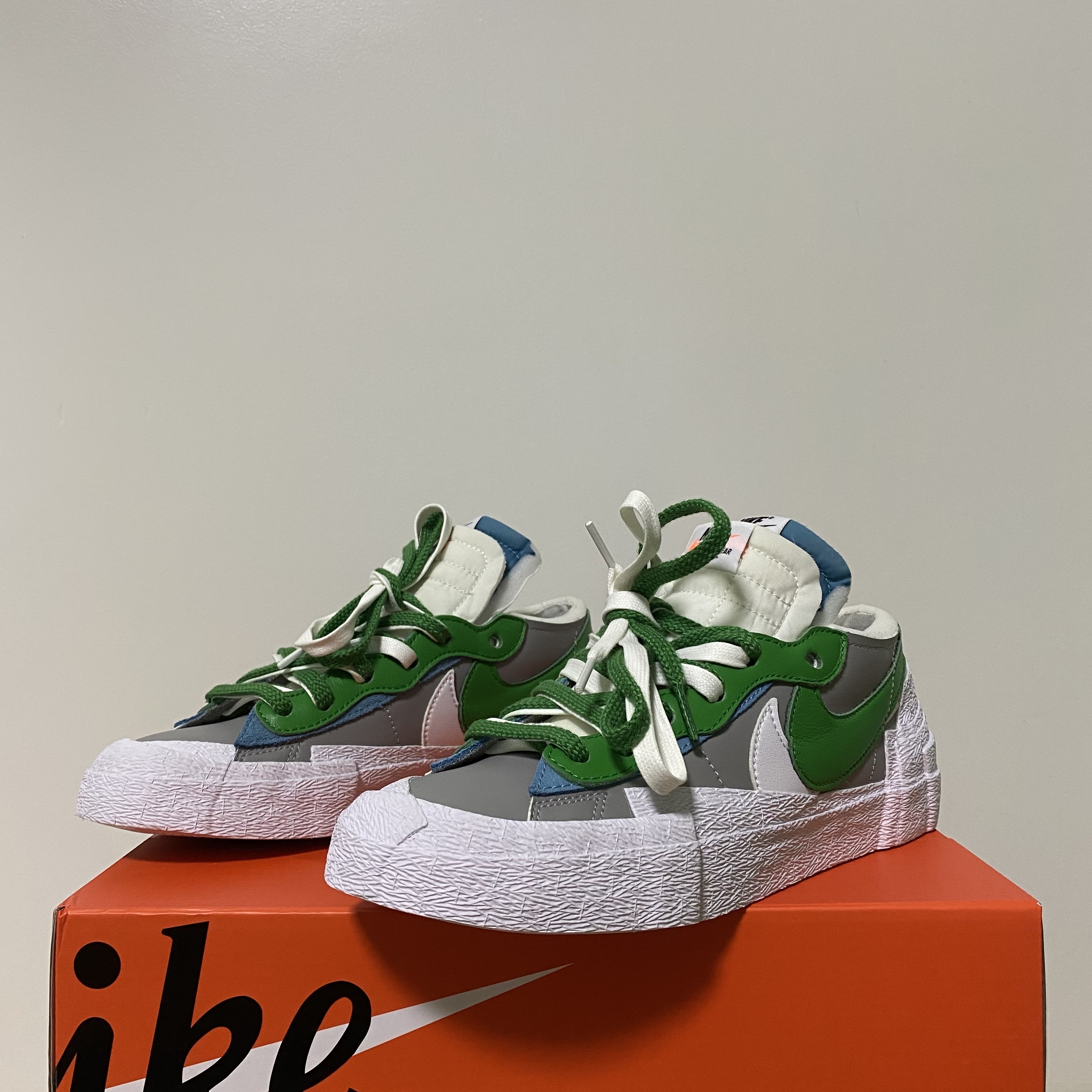Nike x Sacai Blazer Low Classic Green 착용 스타일