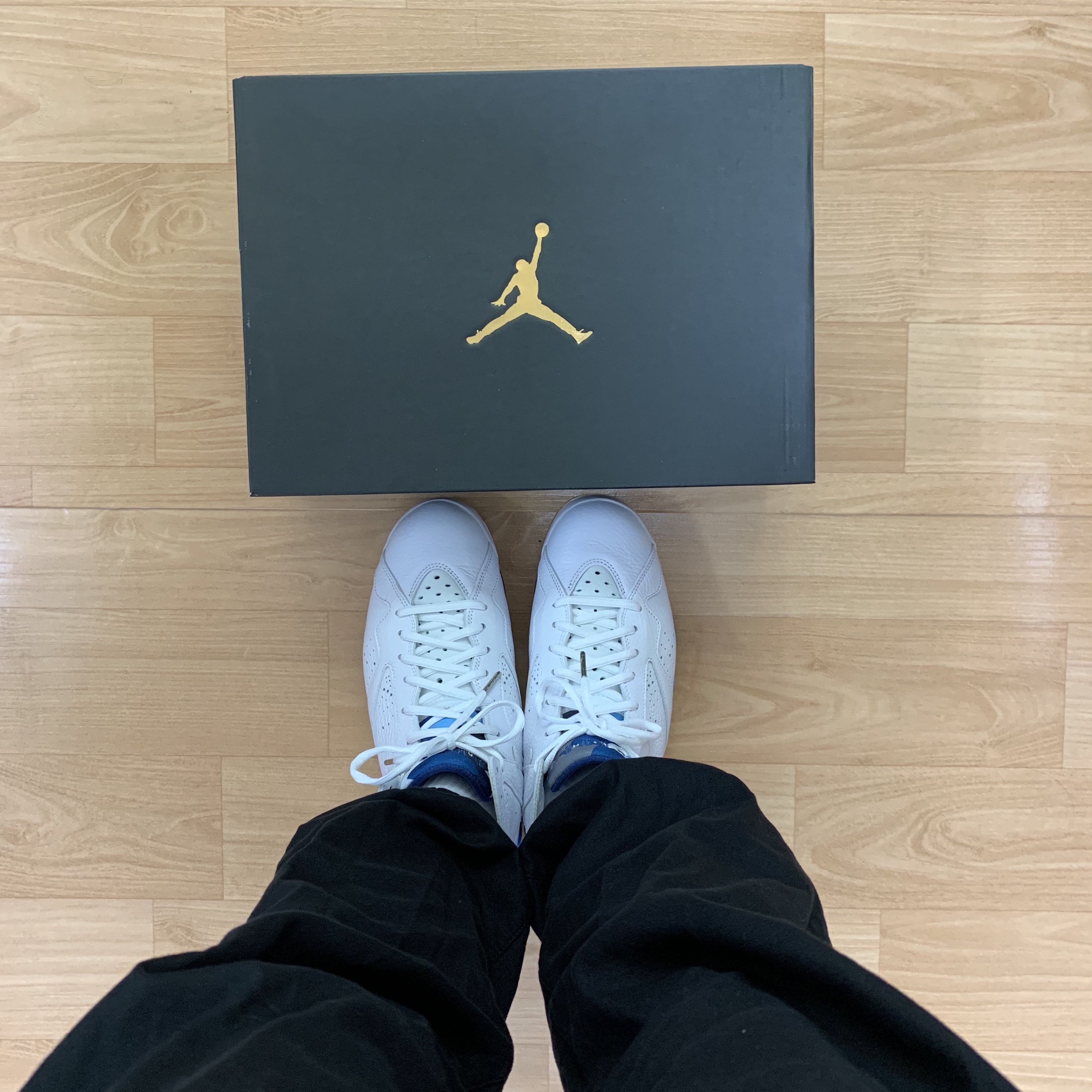 Jordan 7 Retro French Blue 2015 착용 스타일
