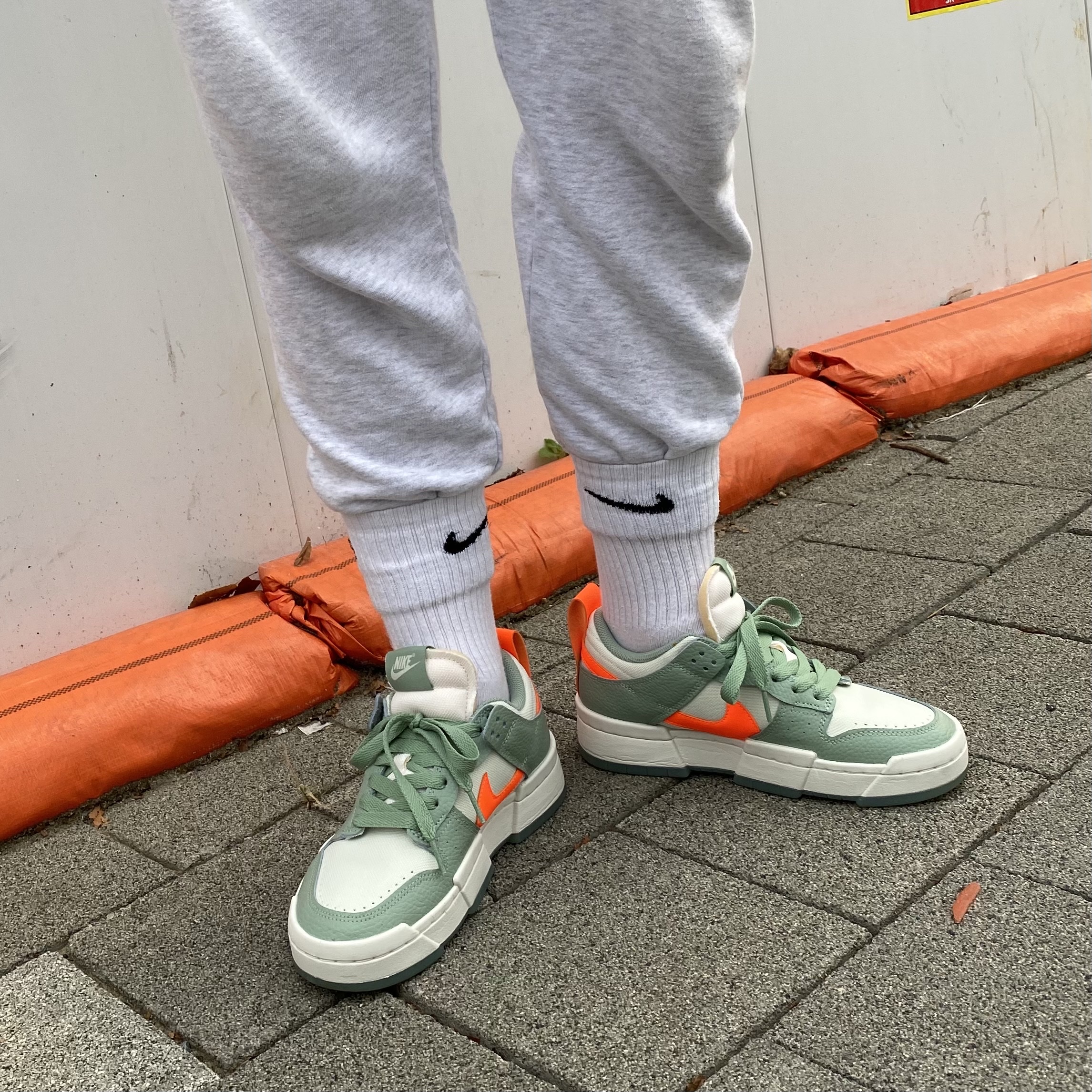 (W) Nike Dunk Low Disrupt Sea Glass 착용 스타일