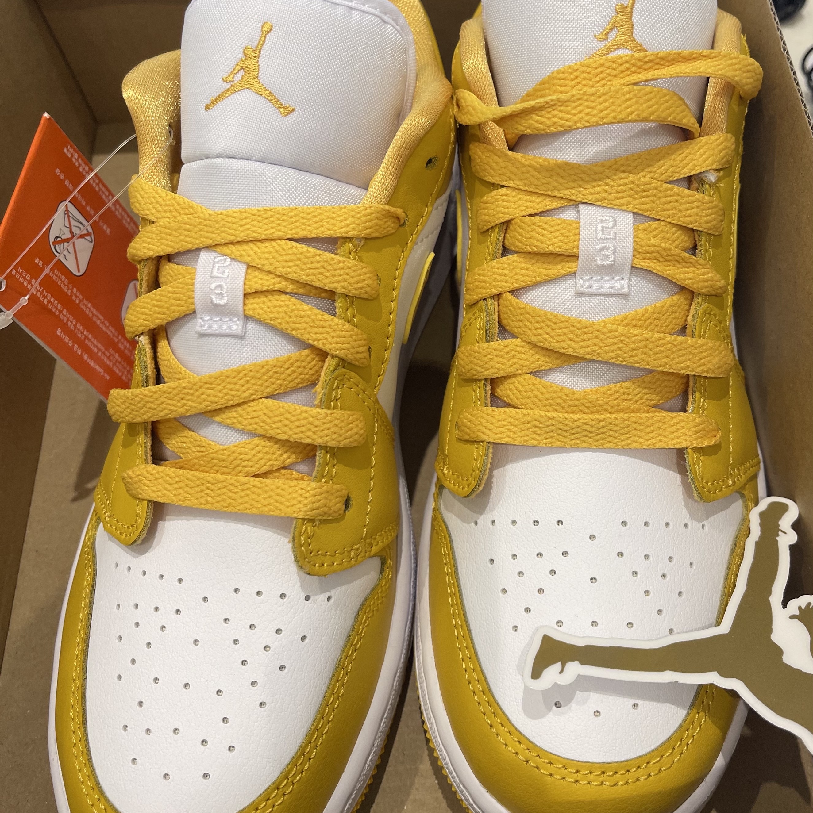 (GS) Jordan 1 Low Pollen 착용 스타일
