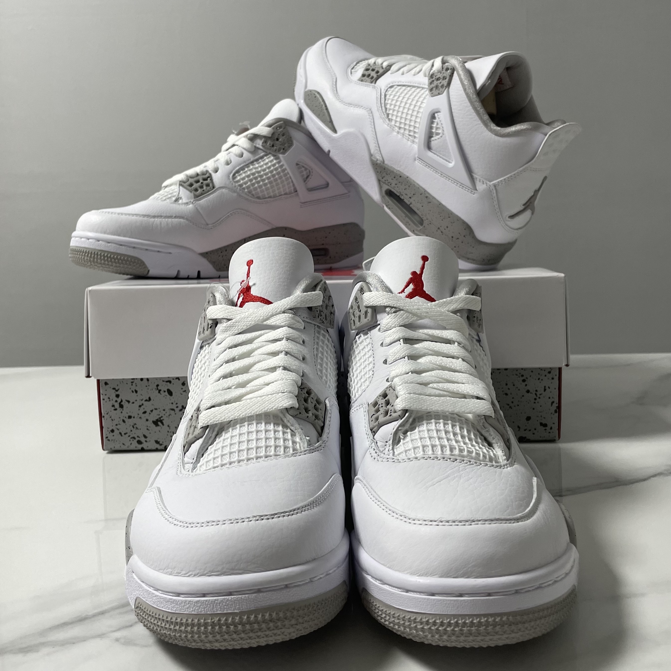 Jordan 4 Retro Tech White 착용 스타일