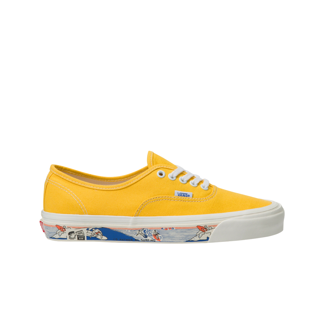 Vans Authentic 44 DX Anaheim Factory Sidewall Yellow 상세 이미지 1