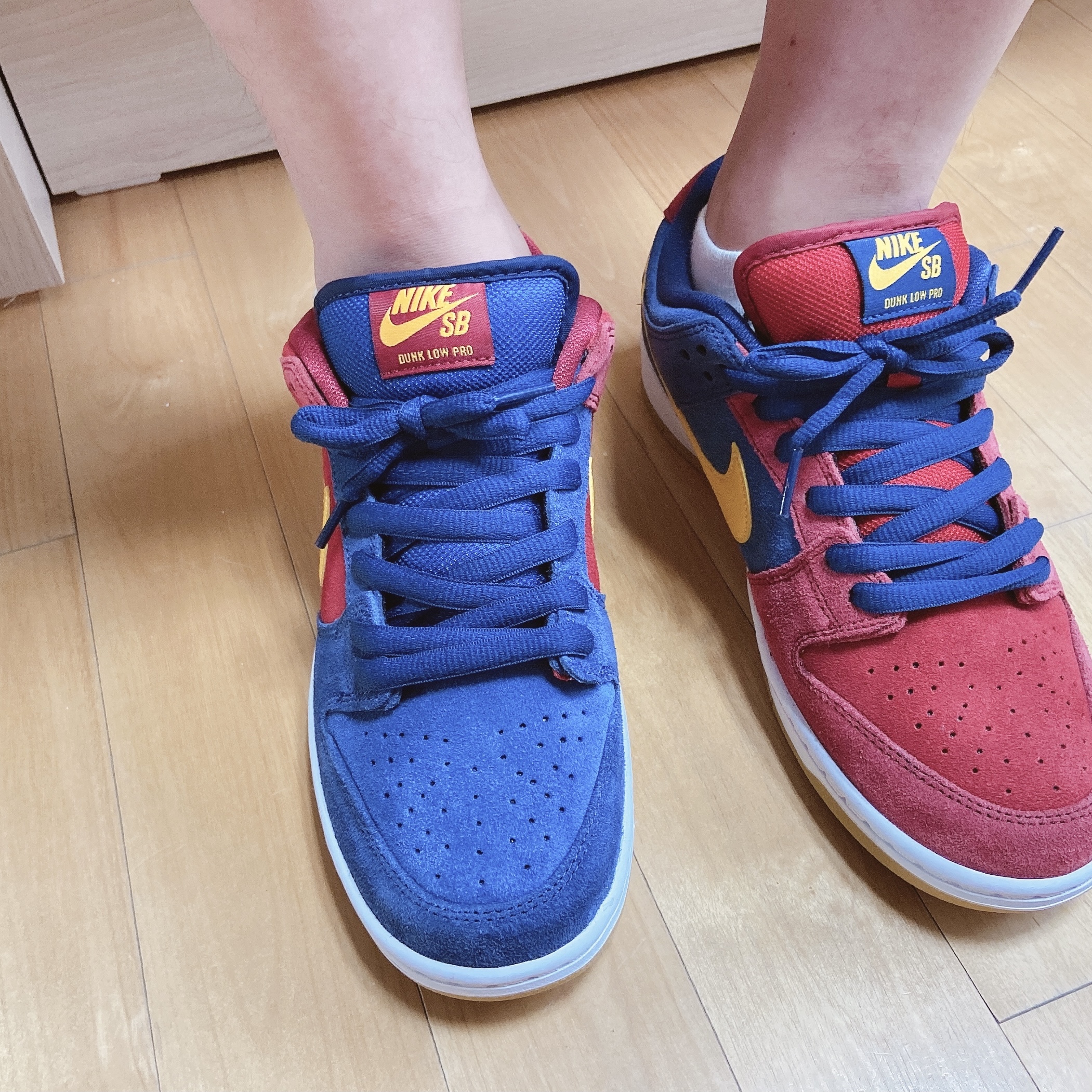 Nike SB Dunk Low Pro Premium Barcelona 착용 스타일 - 2