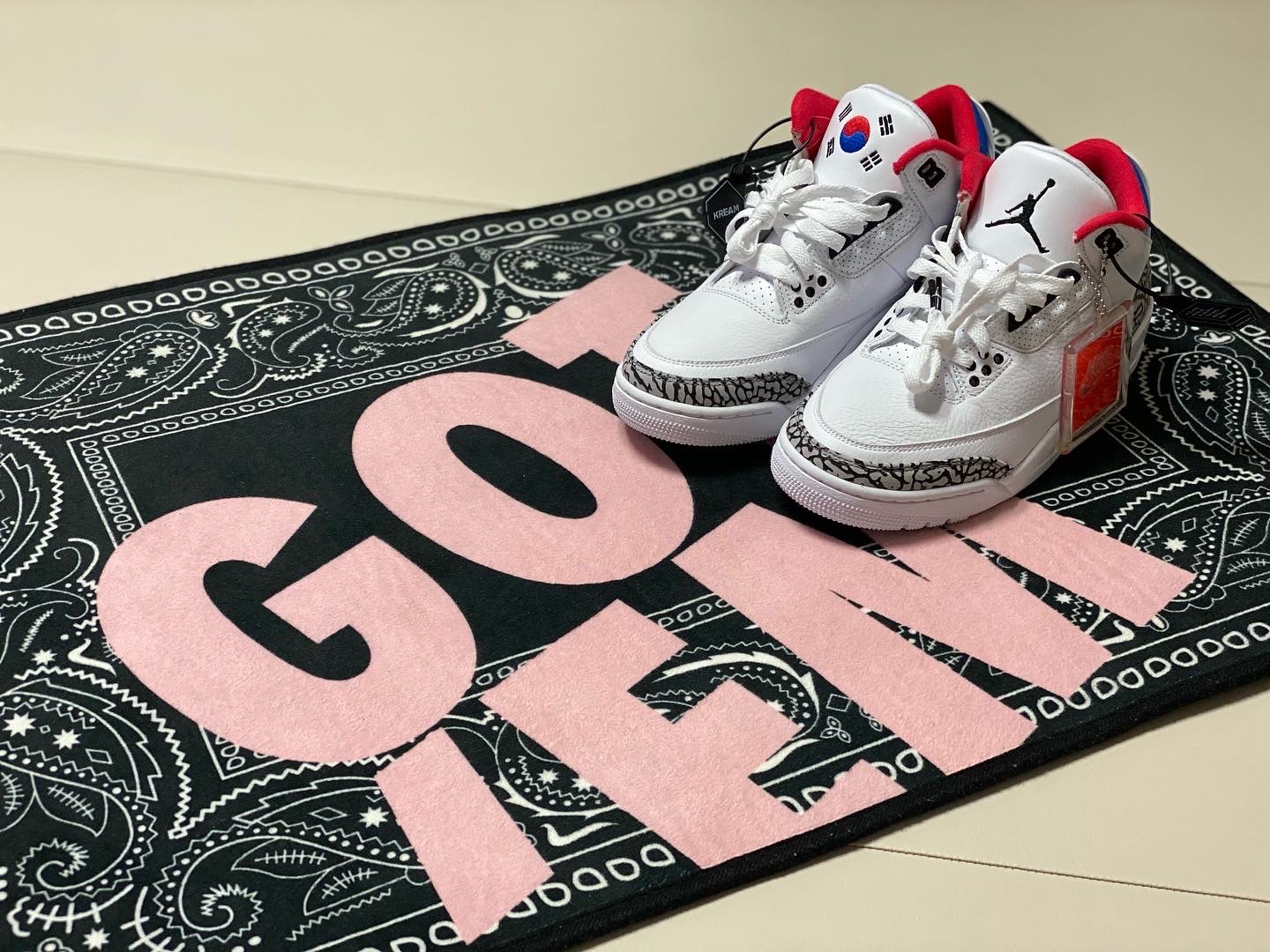 (W) Jordan 3 Retro Seoul 착용 스타일 - 1