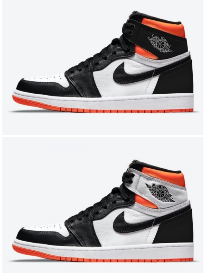 Jordan 1 Retro High OG Electro Orange 착용 스타일