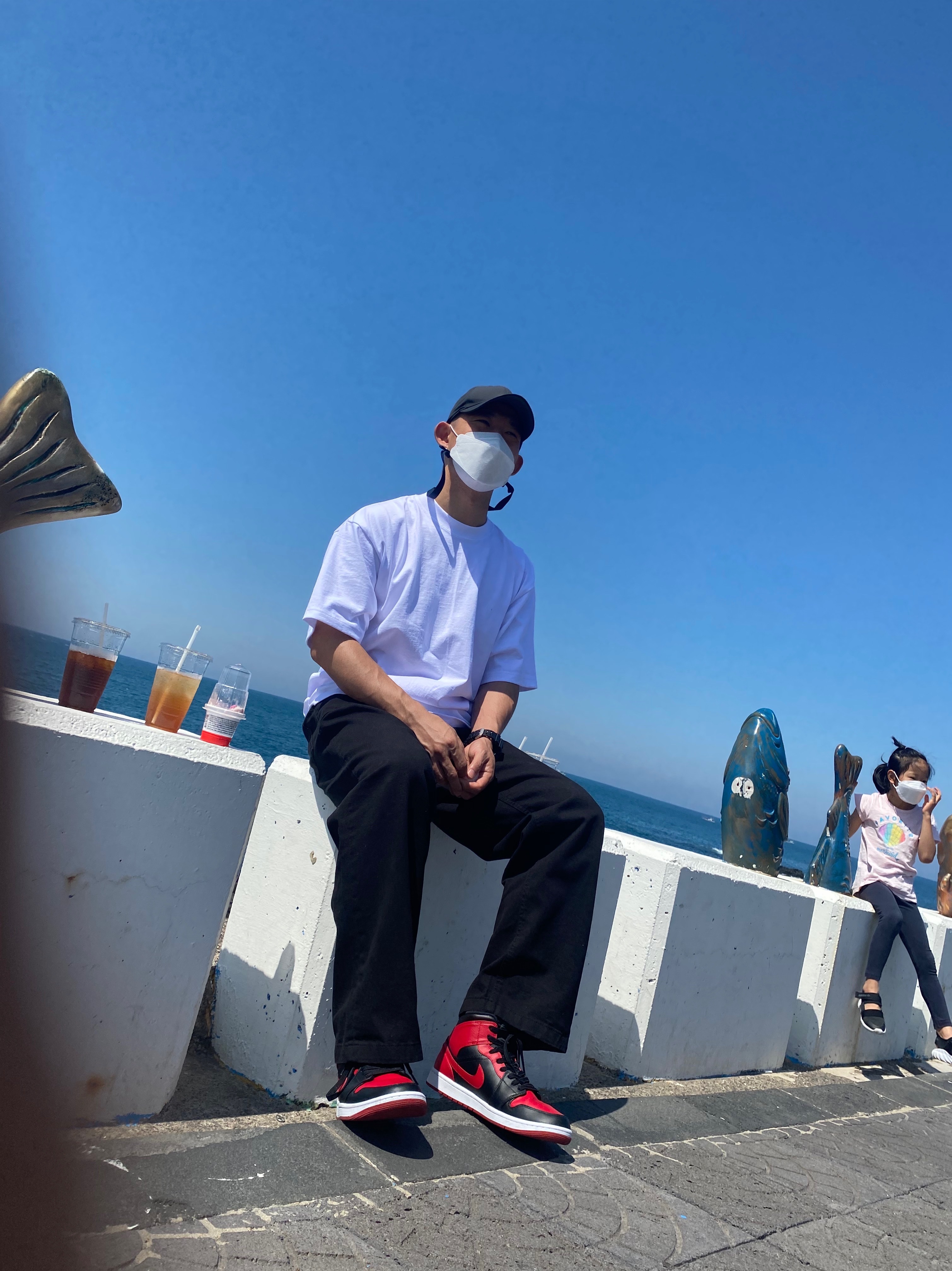 Jordan 1 Mid Bred Banned 2020 착용 스타일