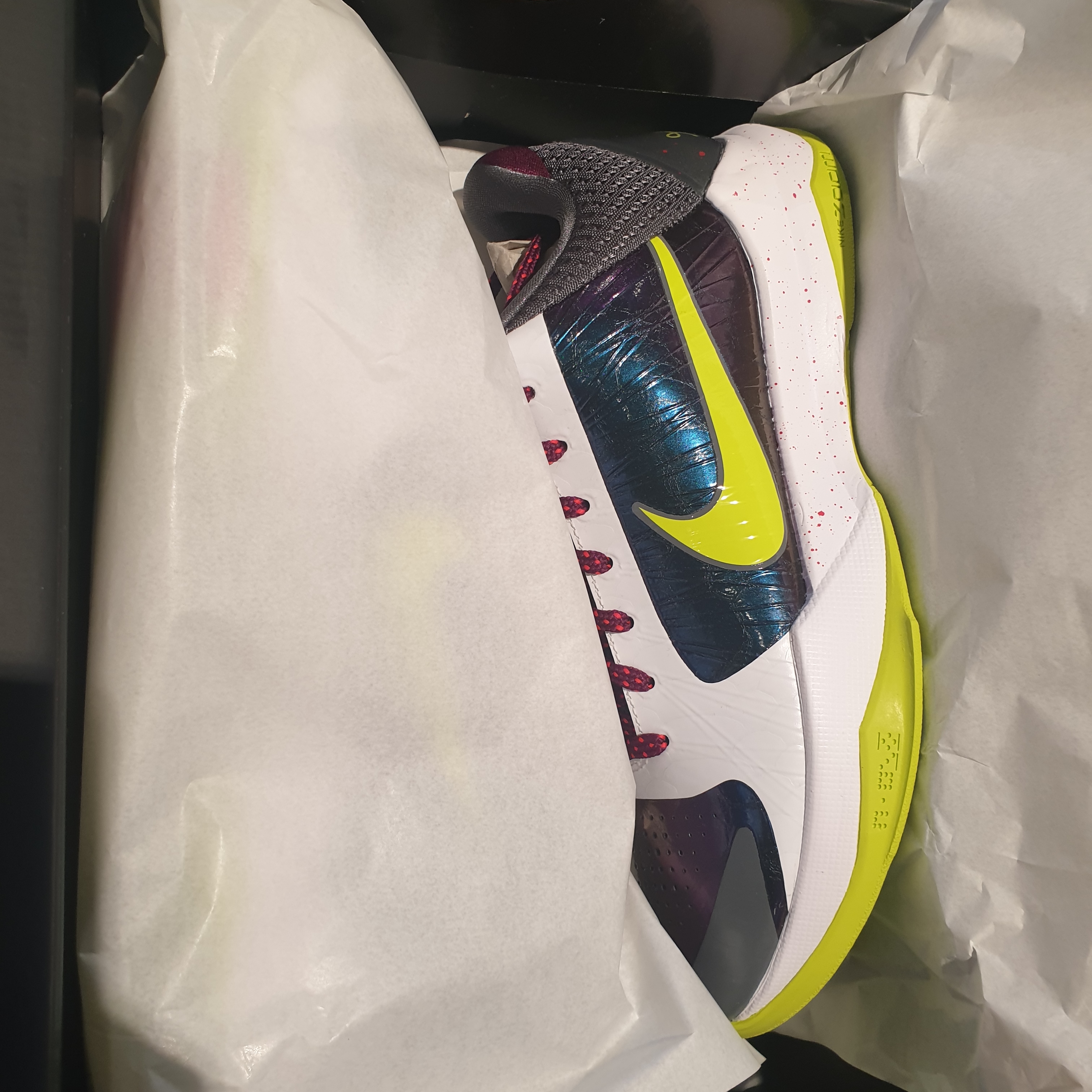 Nike Kobe 5 Protro Chaos μ°©μ© μ€νμΌ