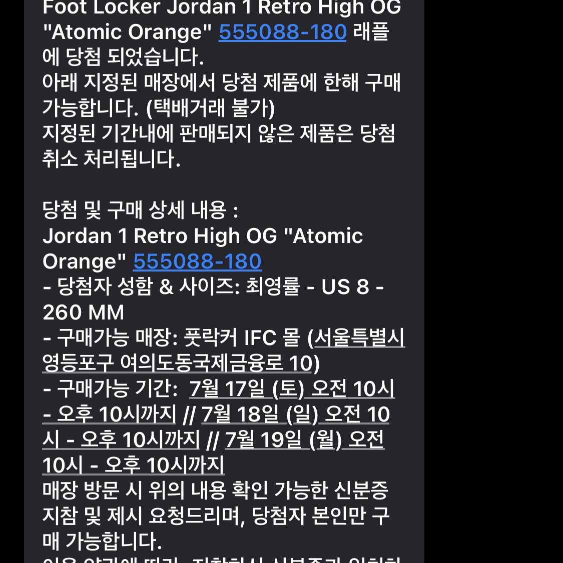 Jordan 1 Retro High OG Electro Orange 착용 스타일 - 2