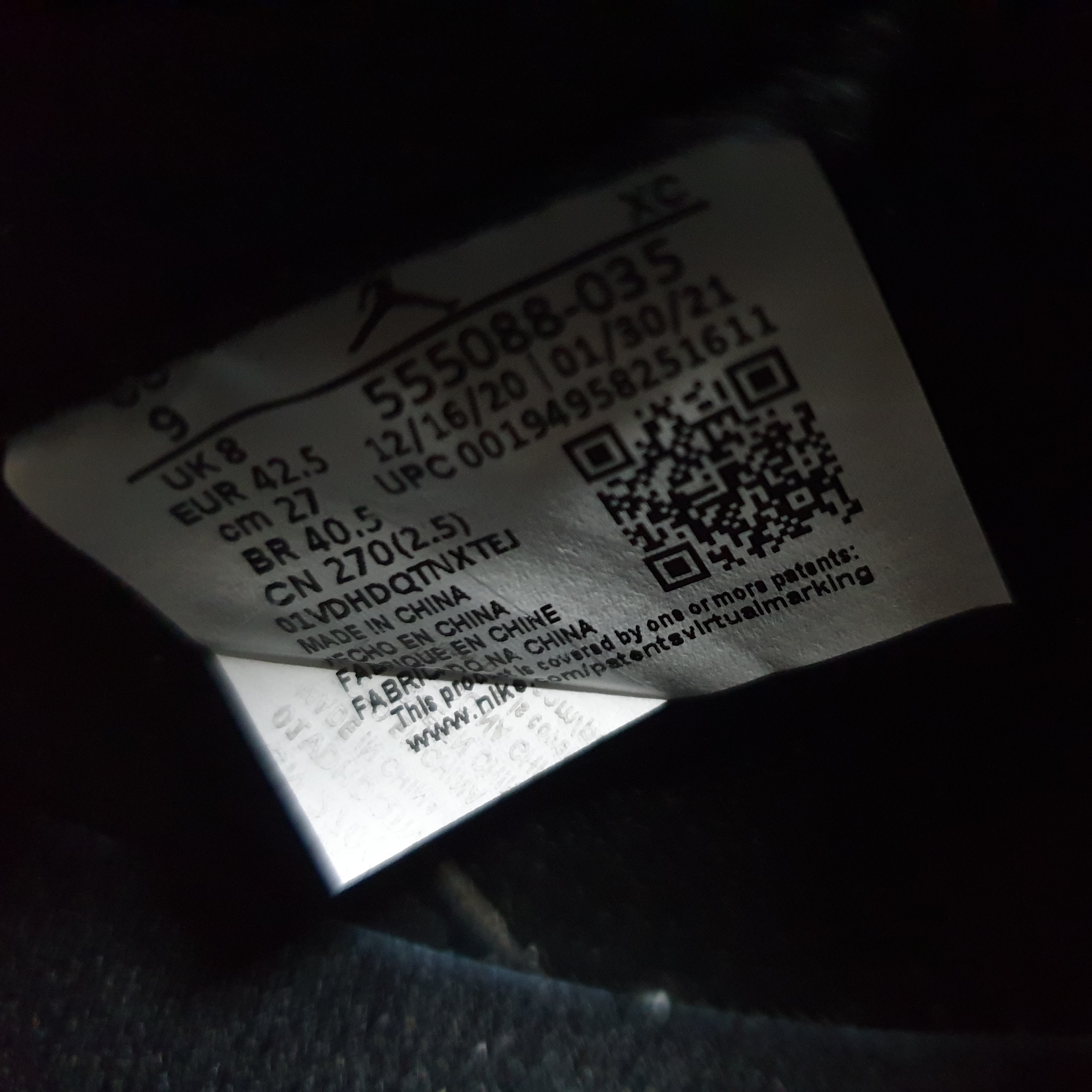 Jordan 1 Retro High OG Shadow 2.0 착용 스타일 - 2