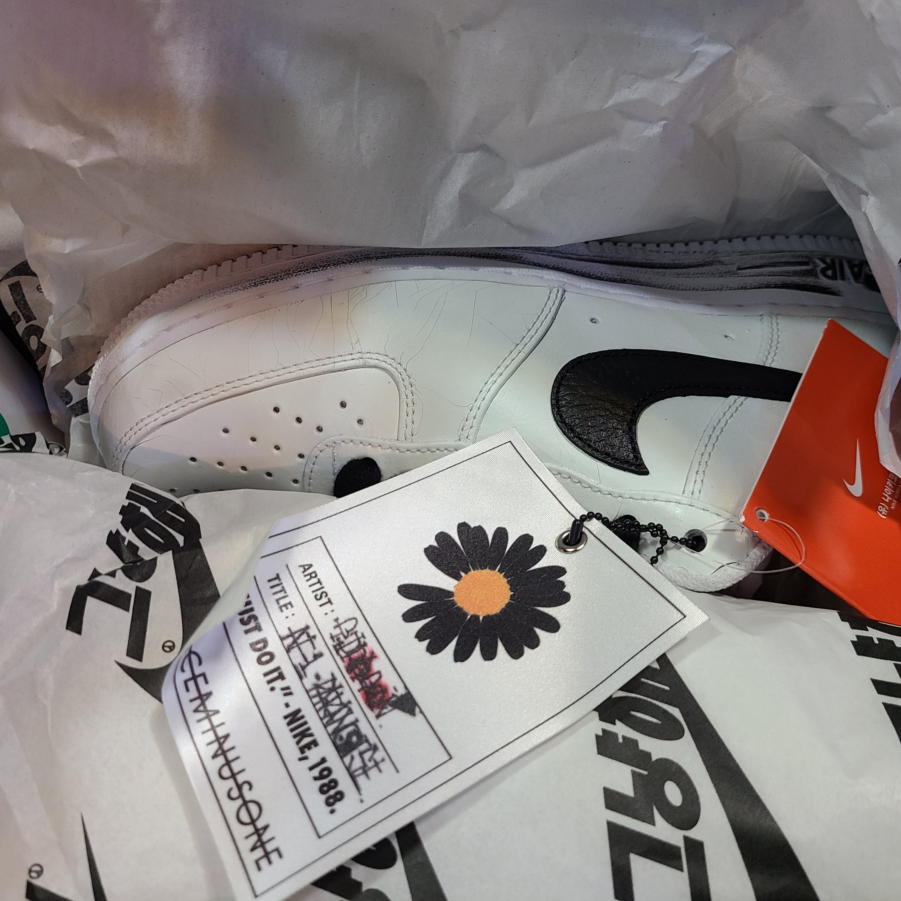 Nike x Peaceminusone Air Force 1 Low Para-Noise 2.0 착용 스타일 - 2
