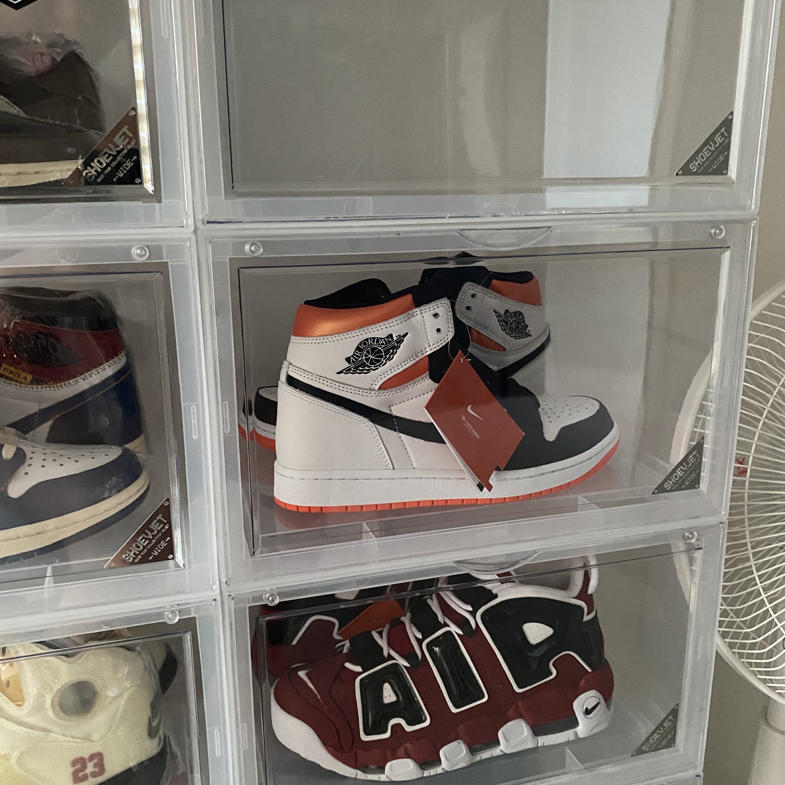 Jordan 1 Retro High OG Electro Orange, Jordan 1 x Union Retro High Blue Toe 착용 스타일