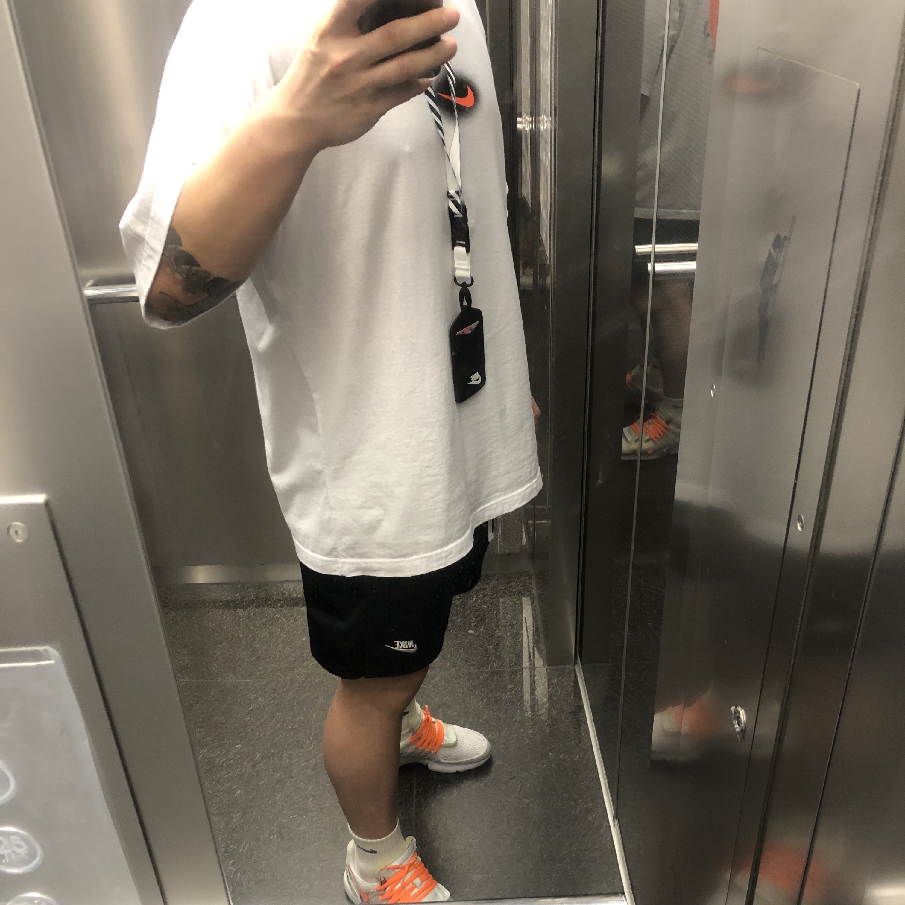 Nike x Off-White Air Presto White 착용 스타일