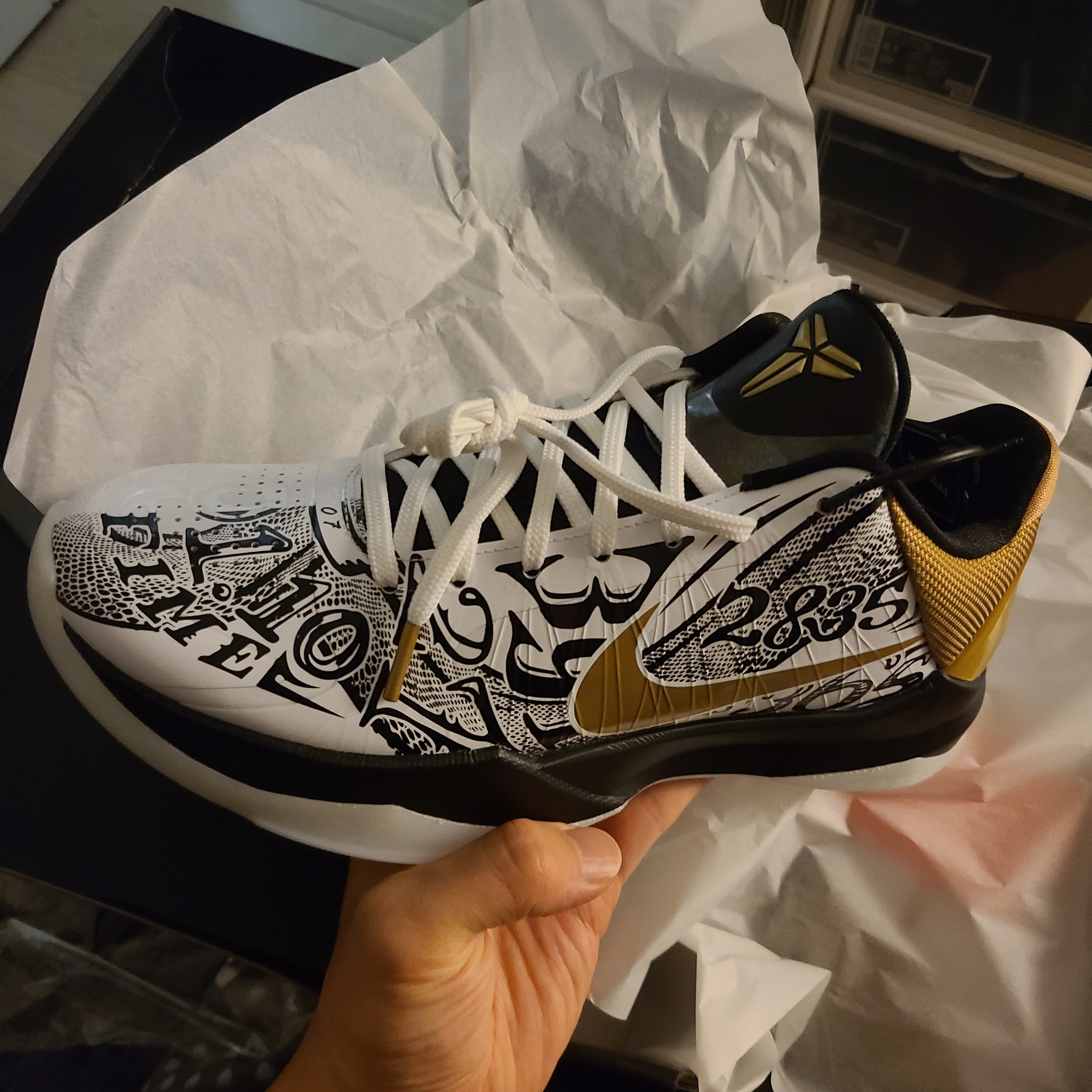 Nike Kobe 5 Protro Big Stage μ°©μ© μ€νμΌ