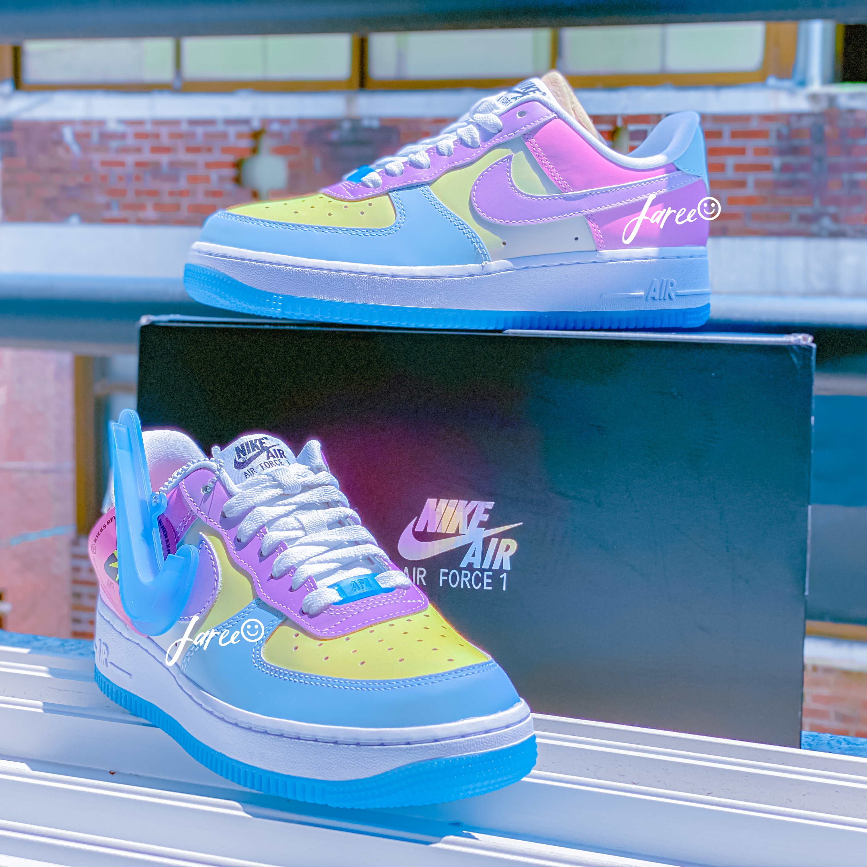 (W) Nike Air Force 1 '07 LX Photochromic 착용 스타일 - 3