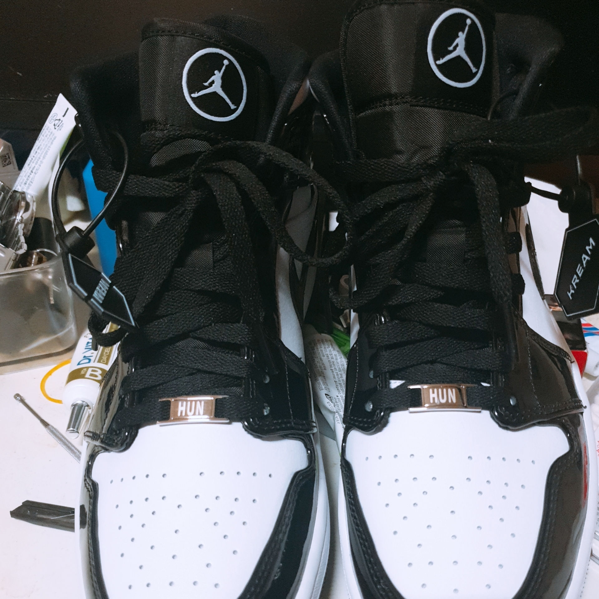 Jordan 1 Mid SE ASW Black 착용 스타일 - 1