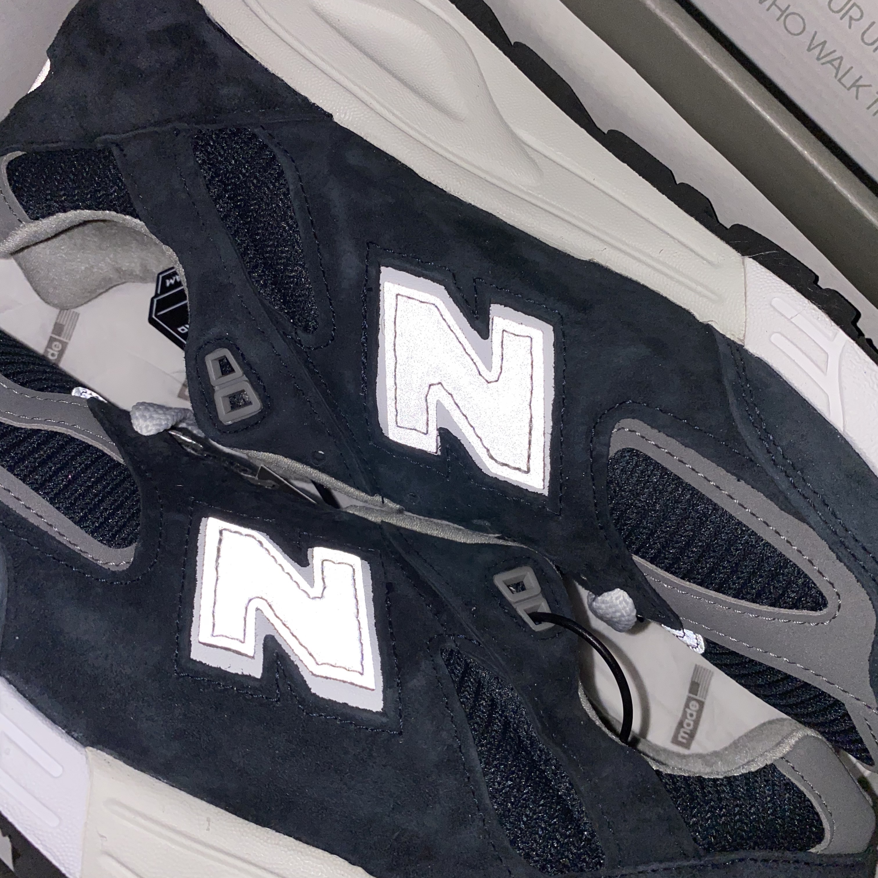 New Balance 990v2 Made in USA Navy  착용 스타일