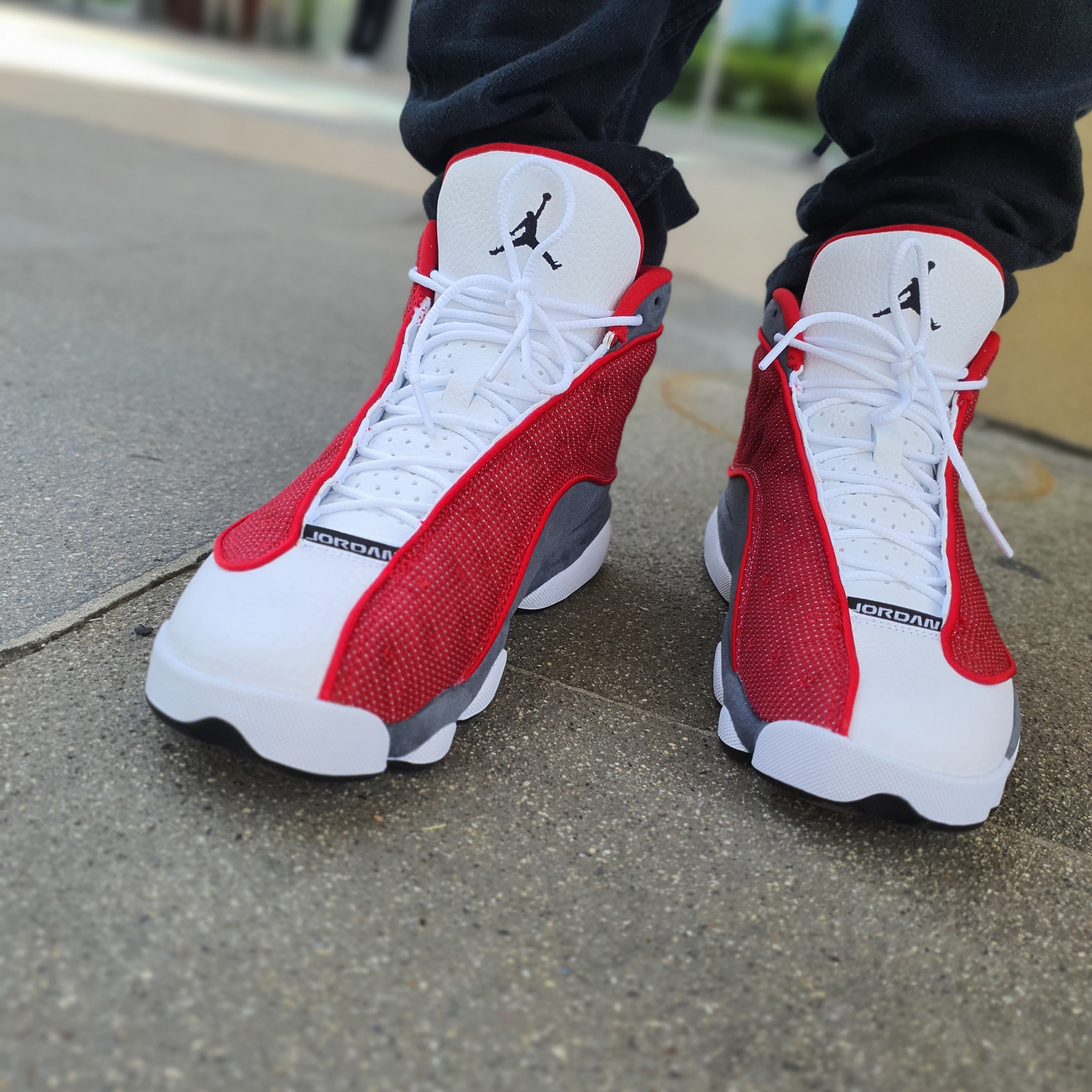 Jordan 13 Retro Gym Red Flint Grey 착용 스타일