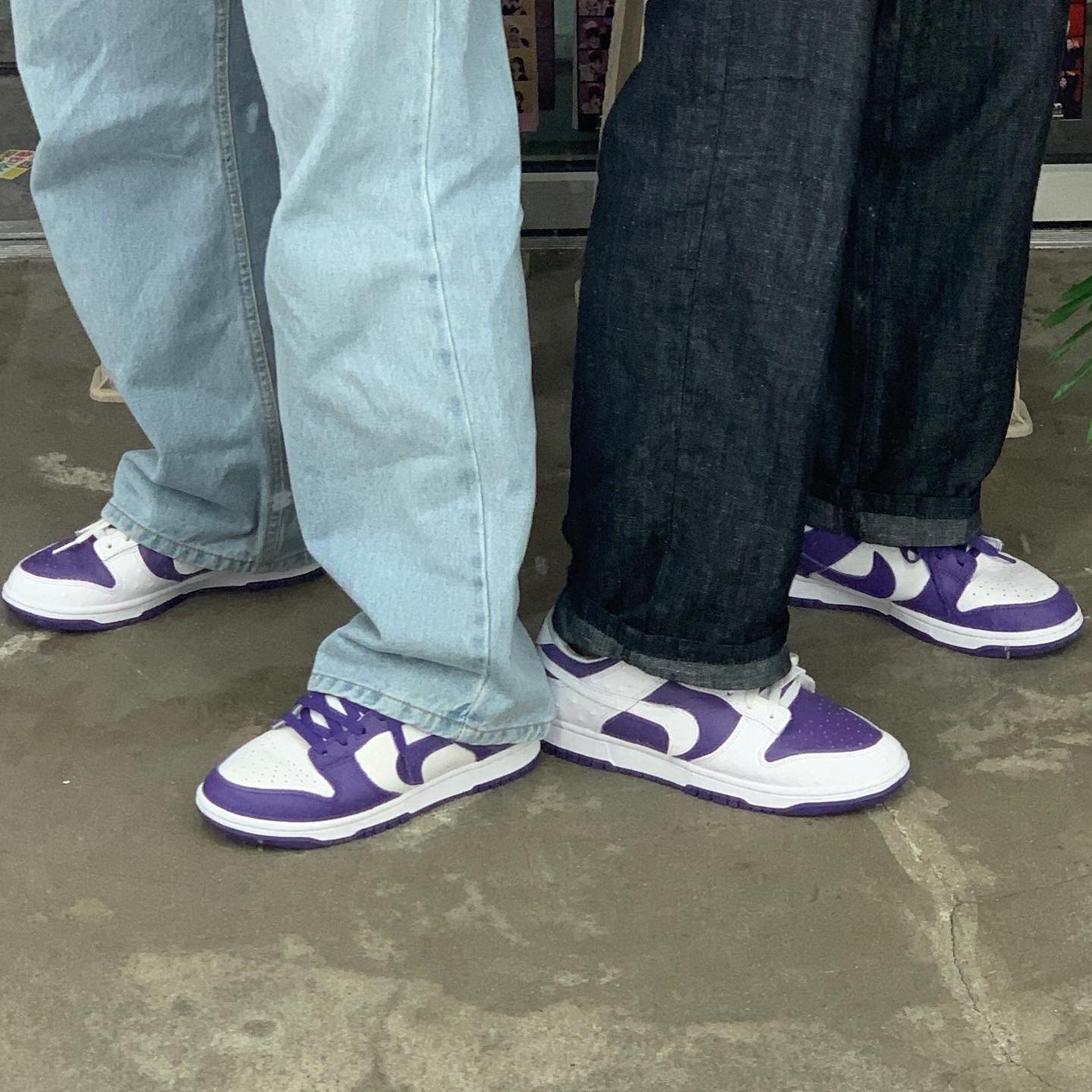 (W) Nike Dunk Low SE Flip 착용 스타일