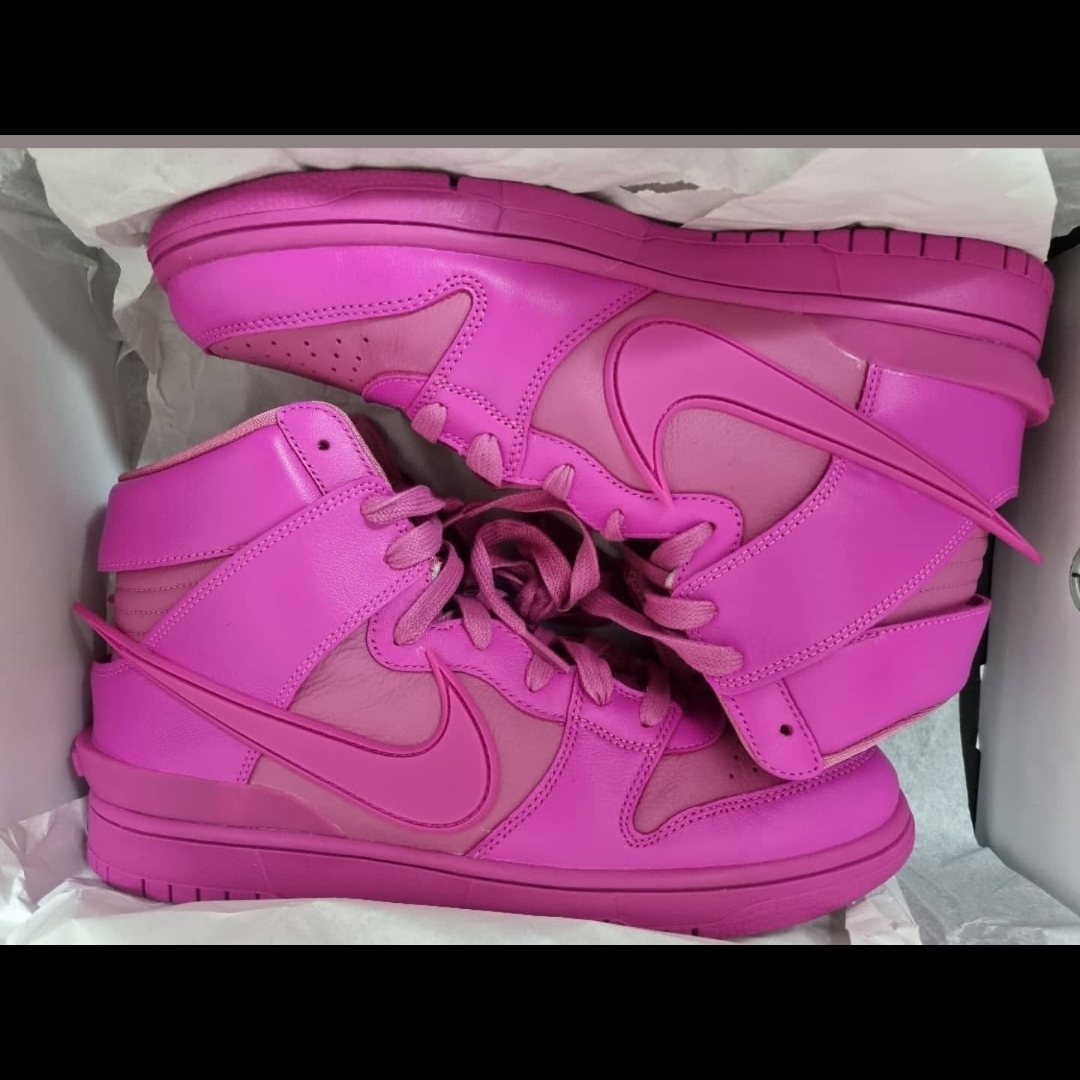 Nike x Ambush Dunk High Cosmic Fuchsia 착용 스타일