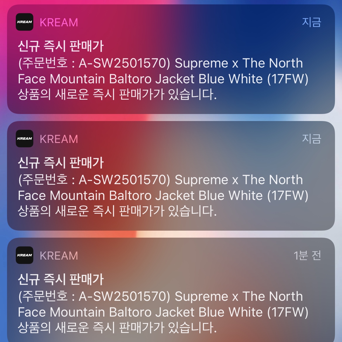 Supreme x The North Face Mountain Baltoro Jacket Blue White - 17FW 착용 스타일