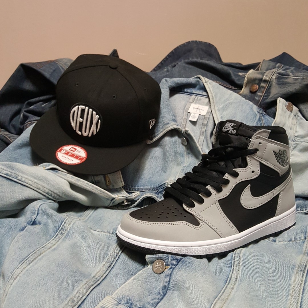 Jordan 1 Retro High OG Shadow 2.0, (GS) Jordan 1 Retro High OG Shadow 2.0 착용 스타일 - 2