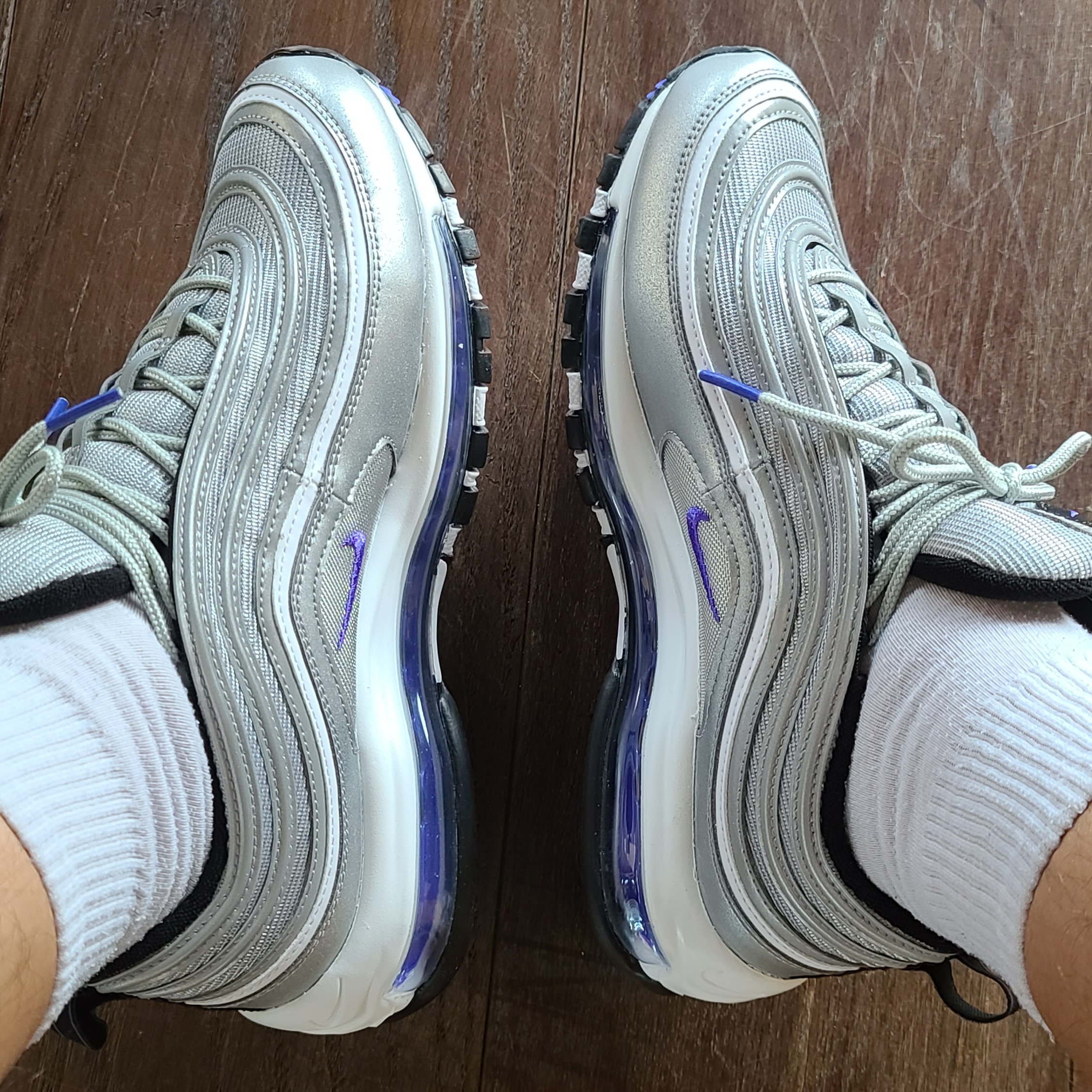 Nike Air Max 97 Persian Violet 착용 스타일 - 2