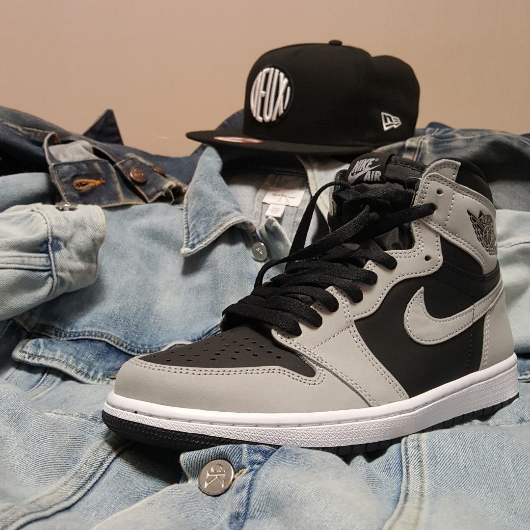 Jordan 1 Retro High OG Shadow 2.0, (GS) Jordan 1 Retro High OG Shadow 2.0 착용 스타일 - 1