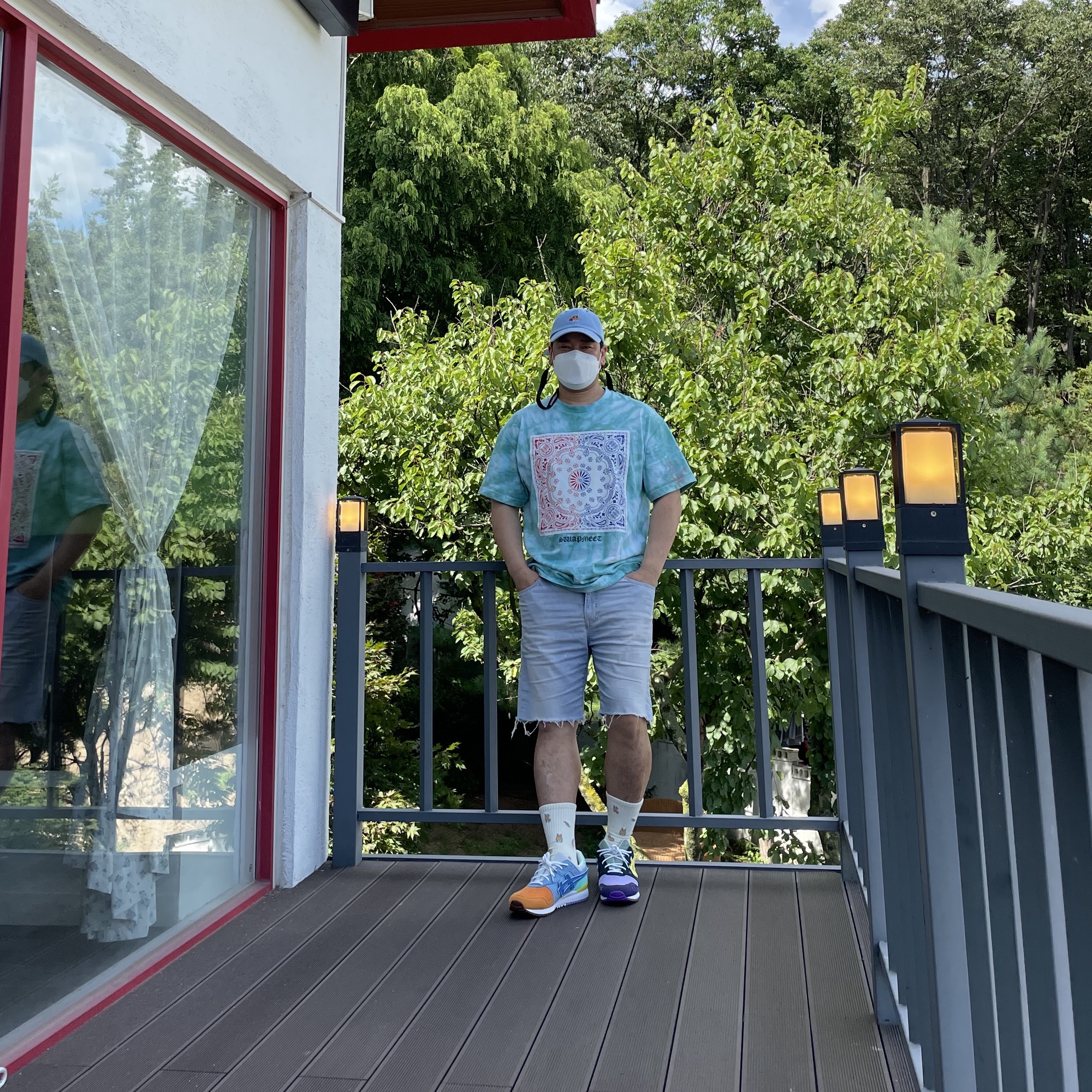 Asics x Atmos x Sean Wotherspoon Gel-Lyte III OG Corduroy 착용 스타일