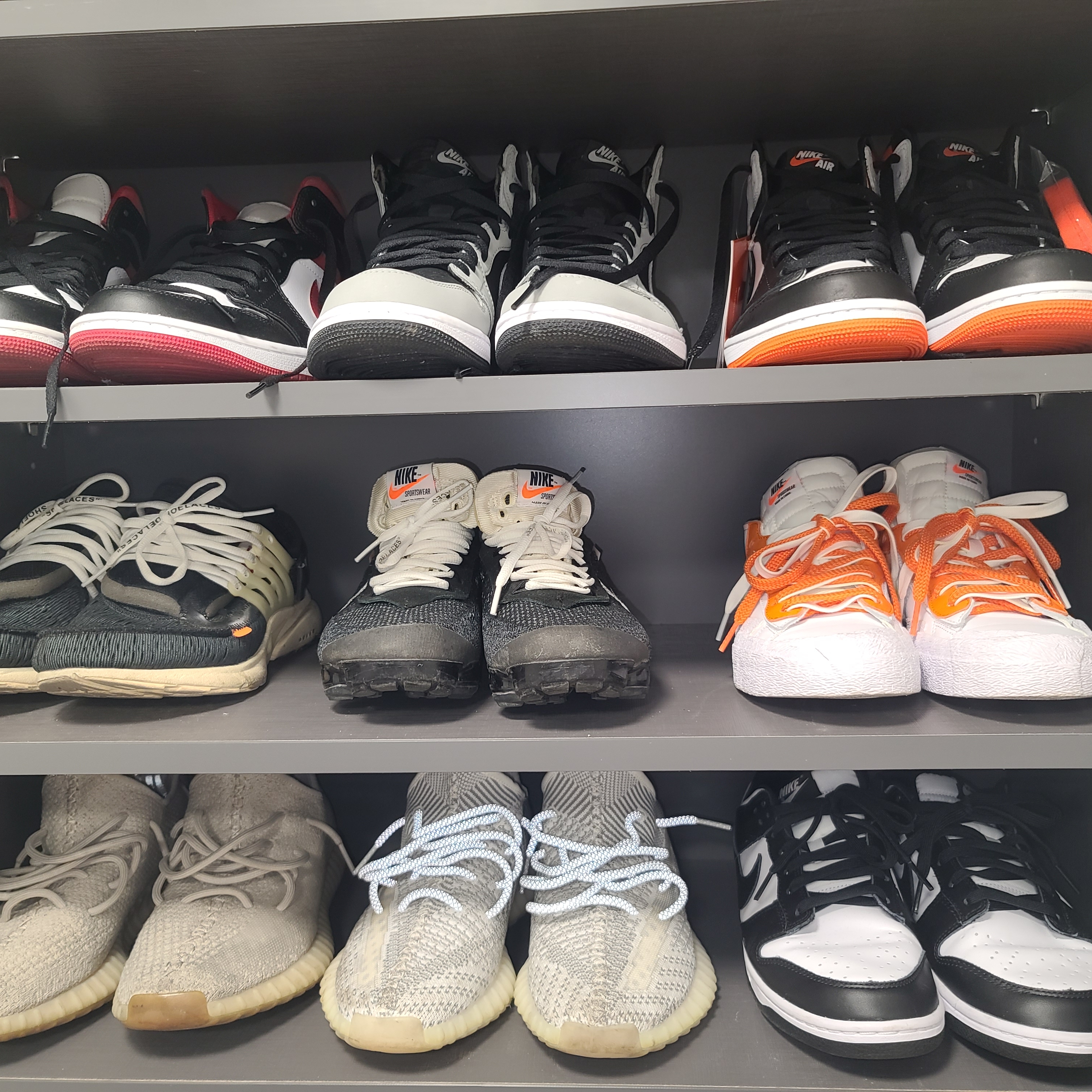 Jordan 1 Retro High OG Electro Orange, Jordan 1 Retro High OG Shadow 2.0 착용 스타일