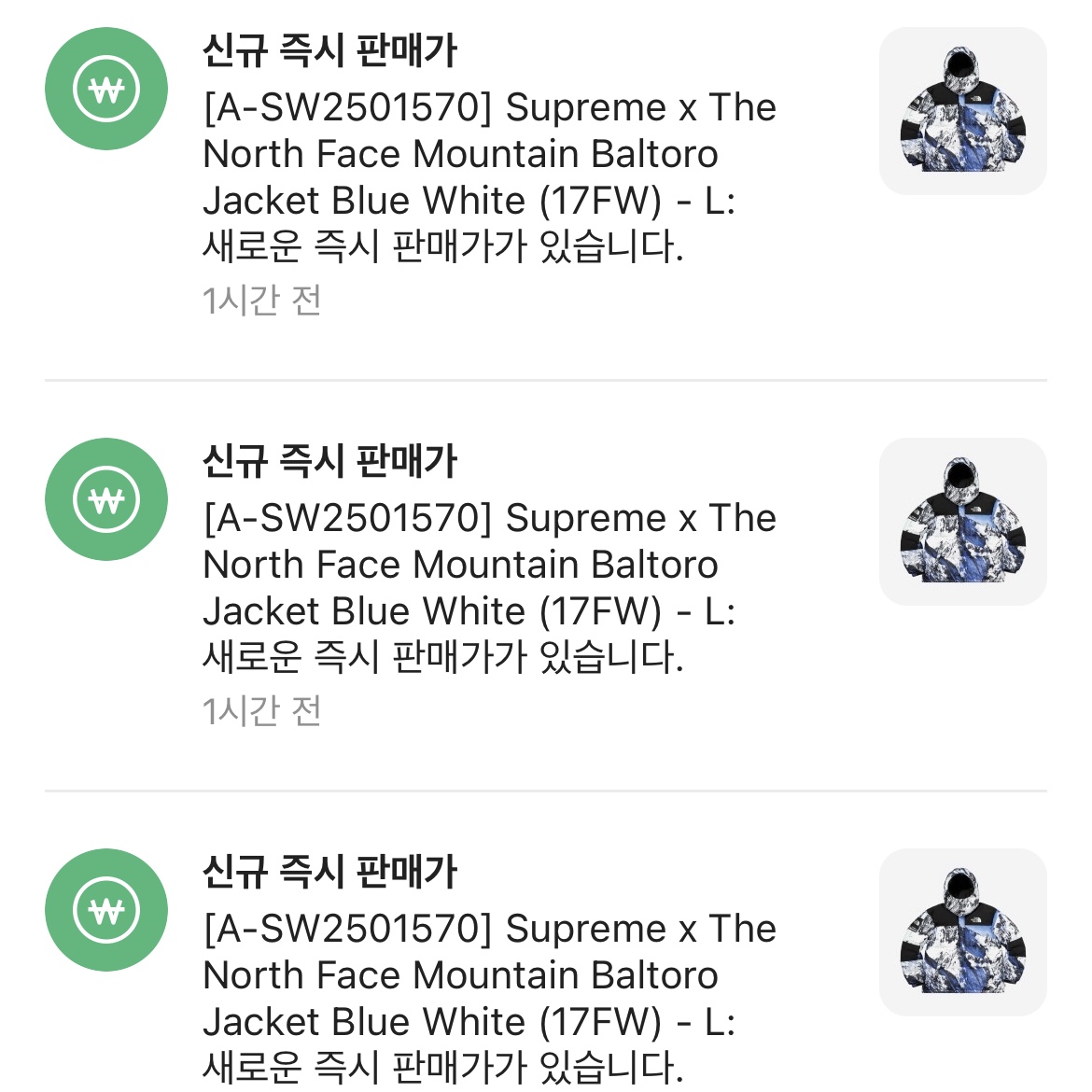 Supreme x The North Face Mountain Baltoro Jacket Blue White - 17FW 착용 스타일 - 2