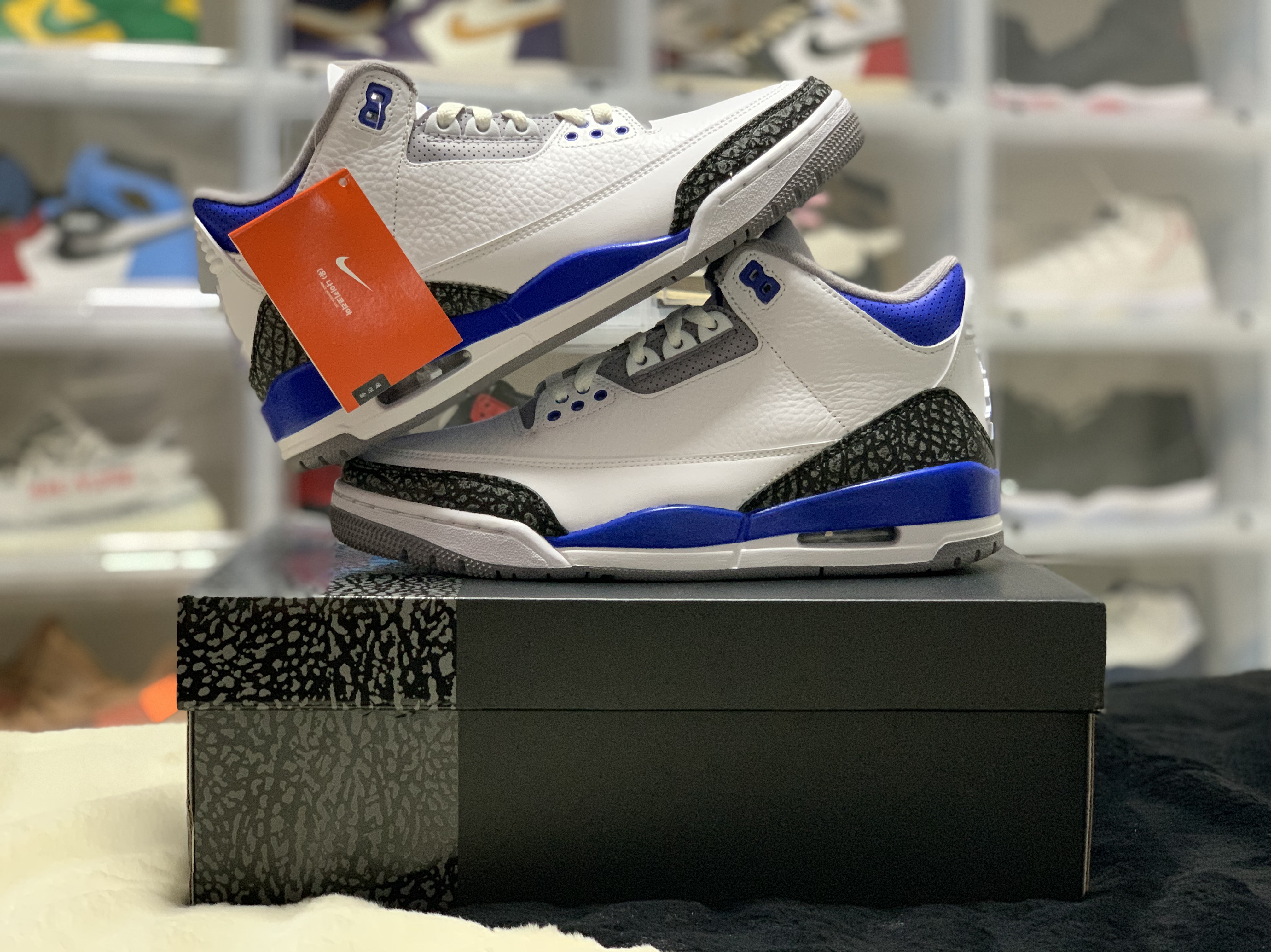 Jordan 3 Retro Racer Blue 착용 스타일 - 3