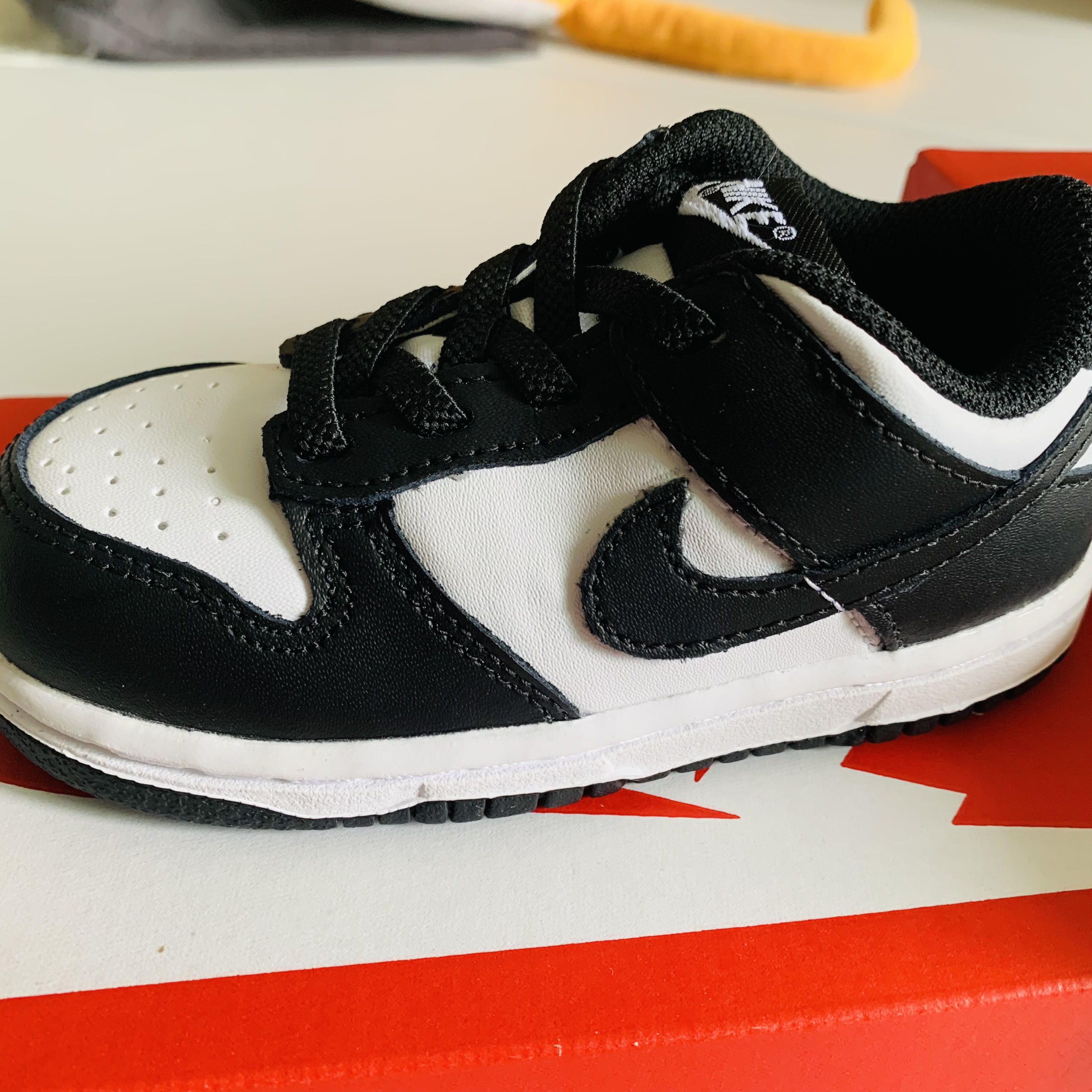 Nike Dunk Low Retro Black, (TD) Nike Dunk Low Black 착용 스타일 - 5