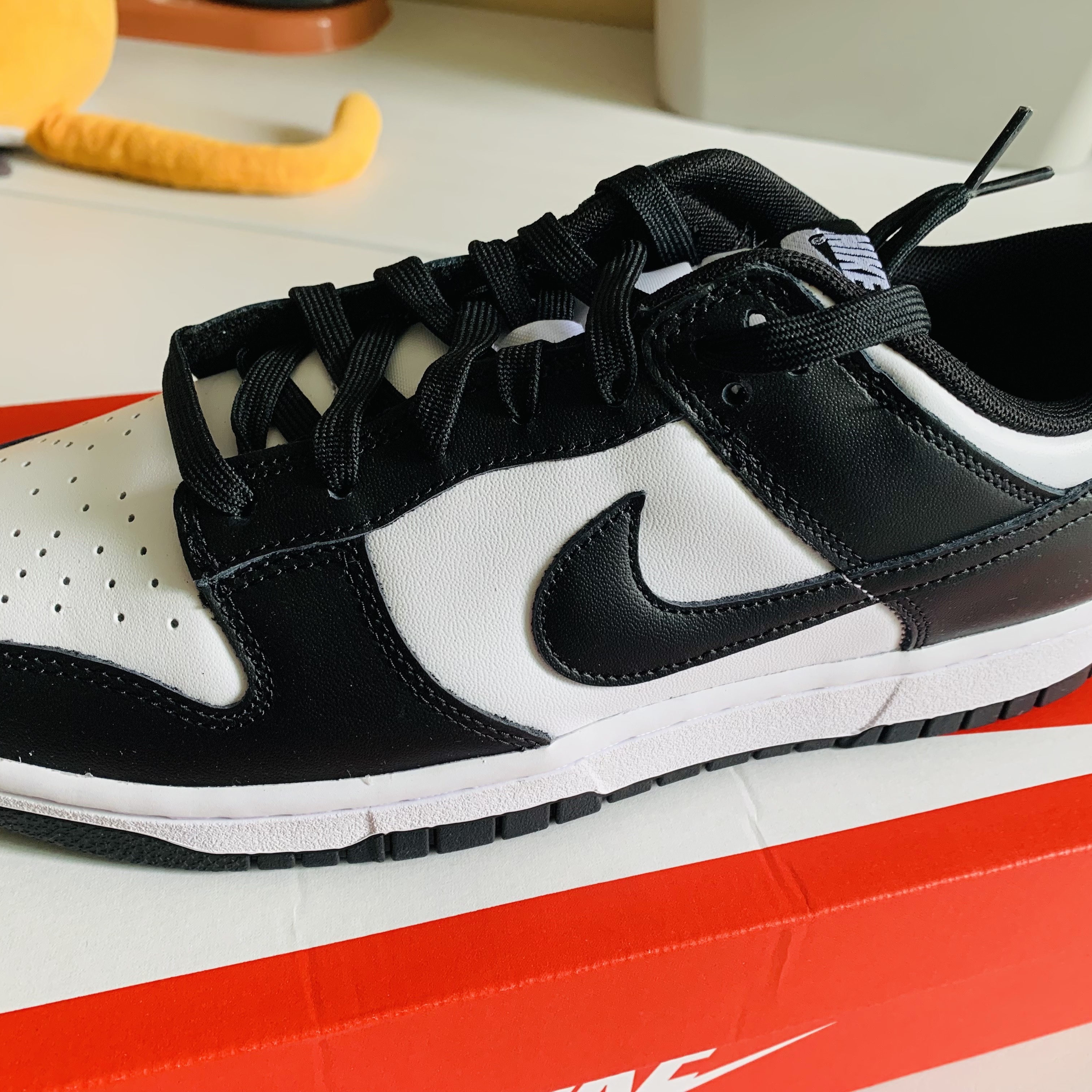 Nike Dunk Low Retro Black, (TD) Nike Dunk Low Black 착용 스타일 - 4