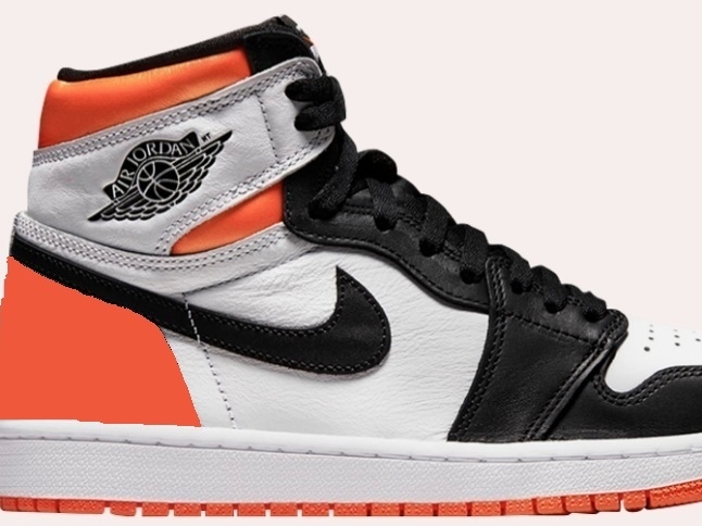 Jordan 1 Retro High OG Electro Orange 착용 스타일 - 2