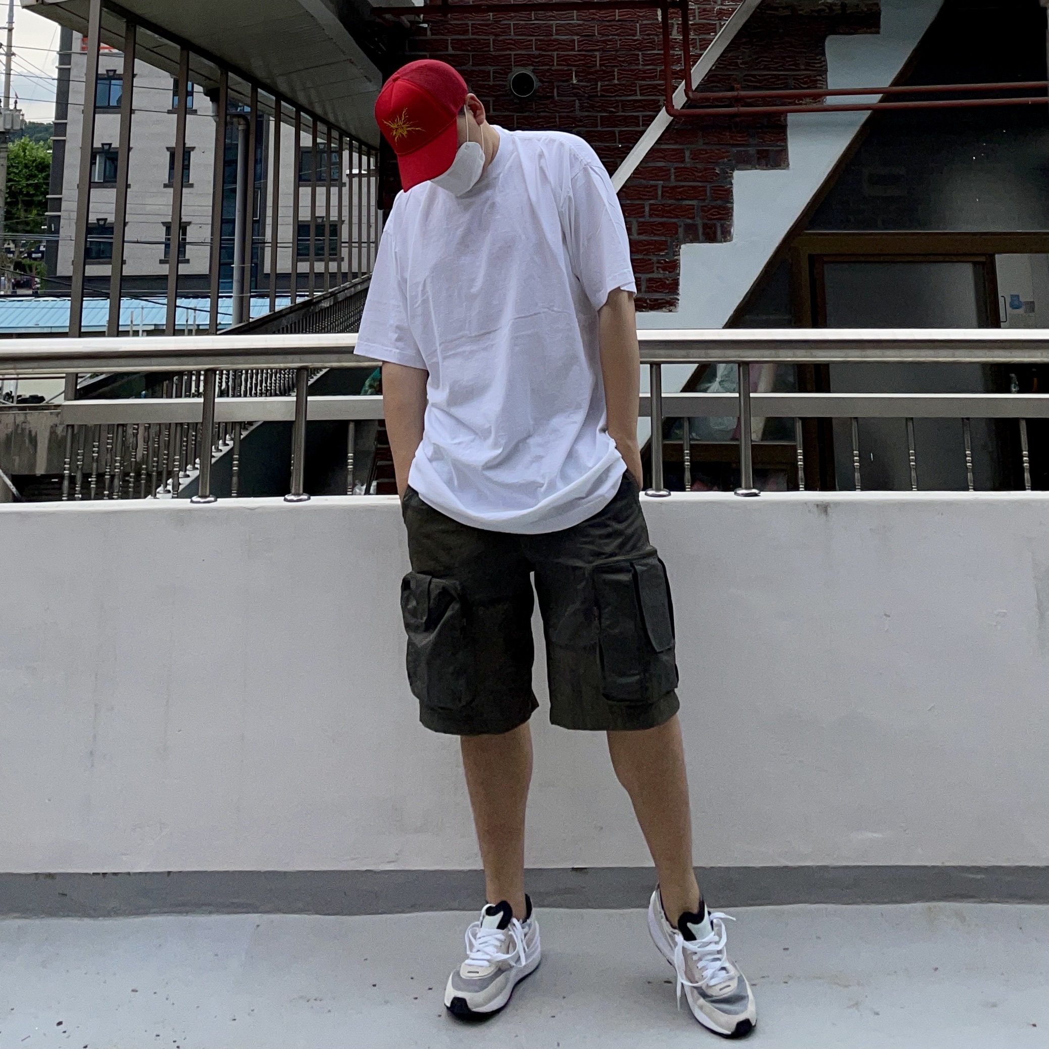 Nike Waffle One Infinite Lilac 착용 스타일
