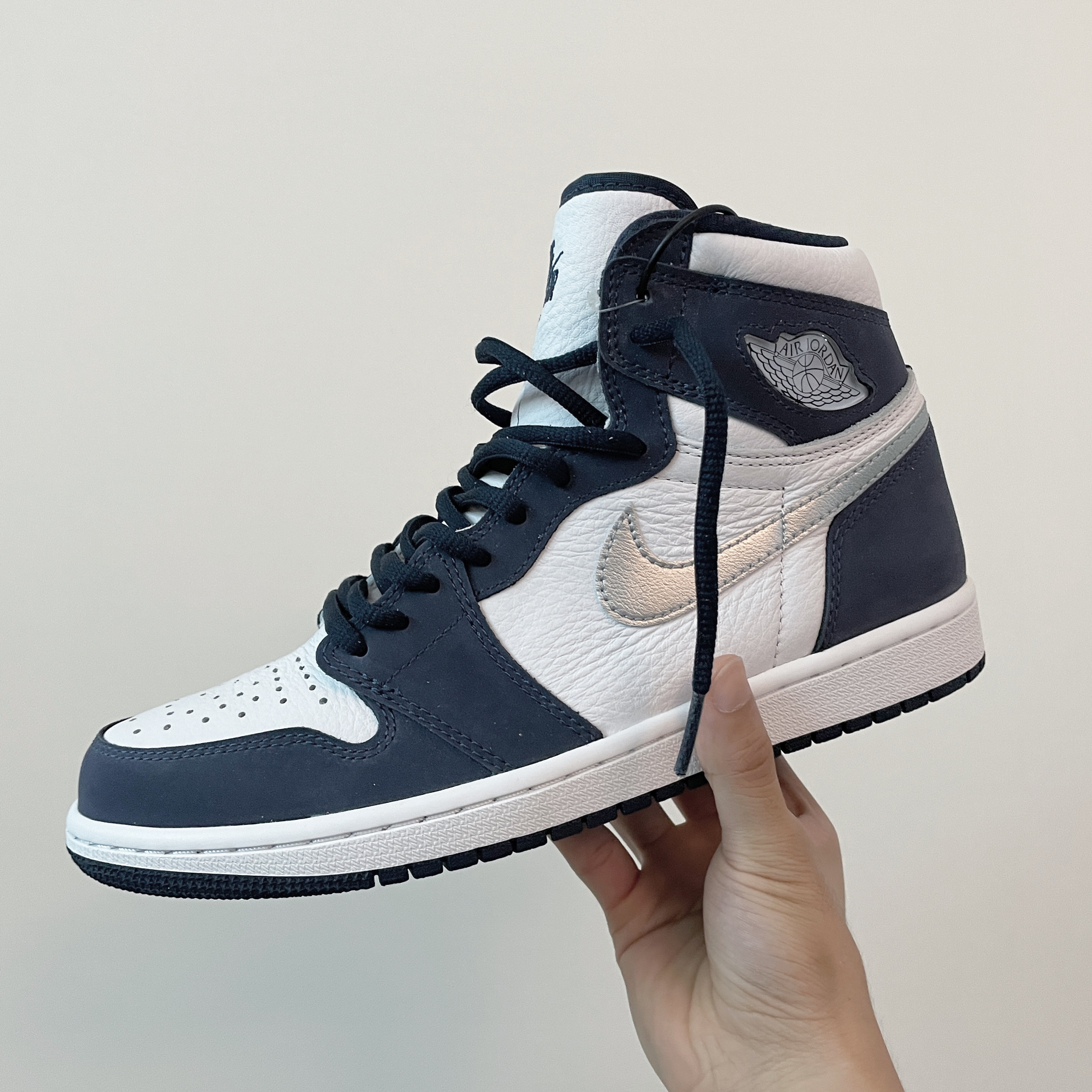 Jordan 1 Retro High OG CO.JP Midnight Navy 착용 스타일