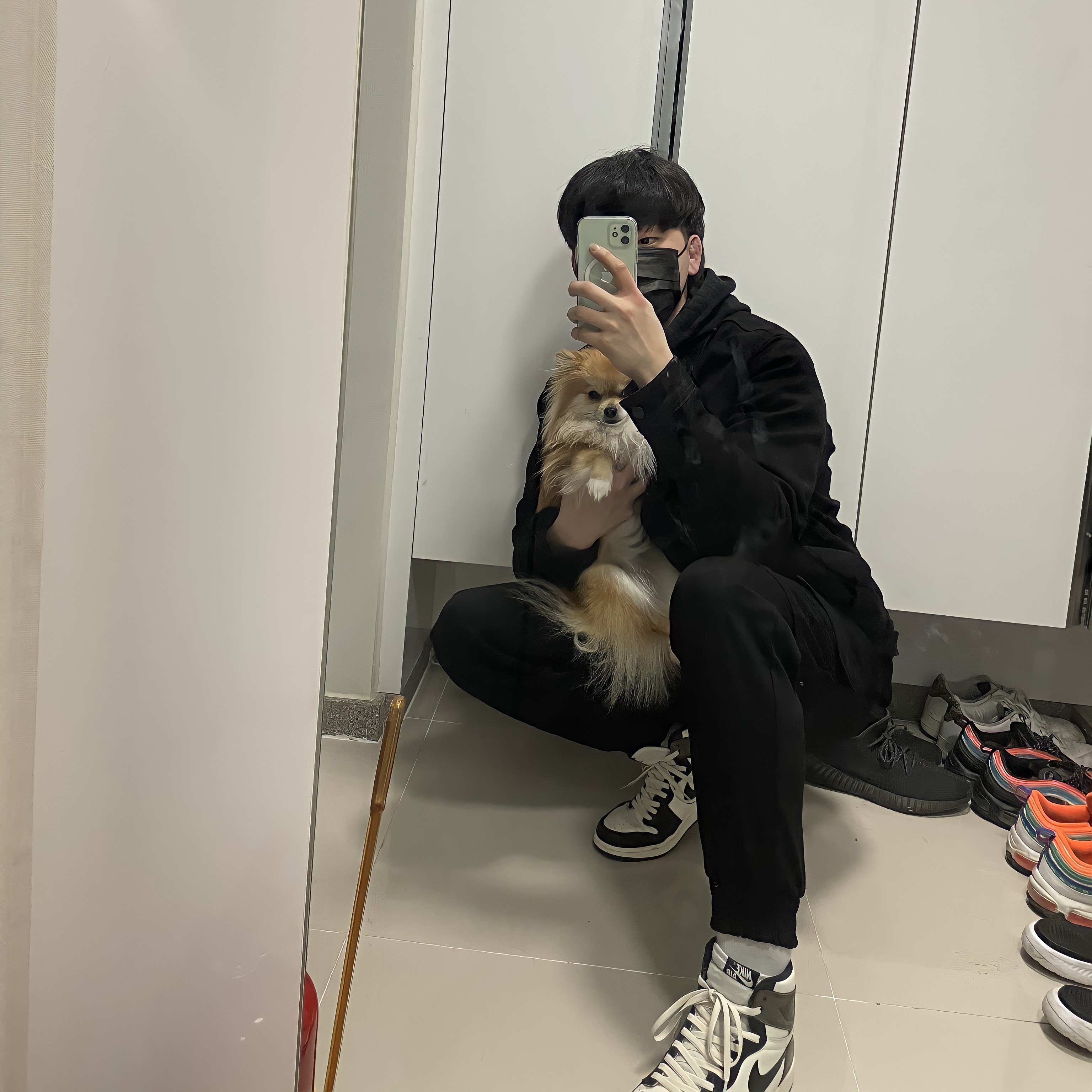 Jordan 1 Retro High OG Black Mocha, (GS) Jordan 1 Retro High OG Black Mocha 착용 스타일