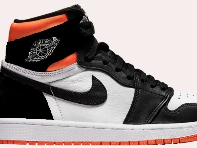Jordan 1 Retro High OG Electro Orange 착용 스타일 - 1