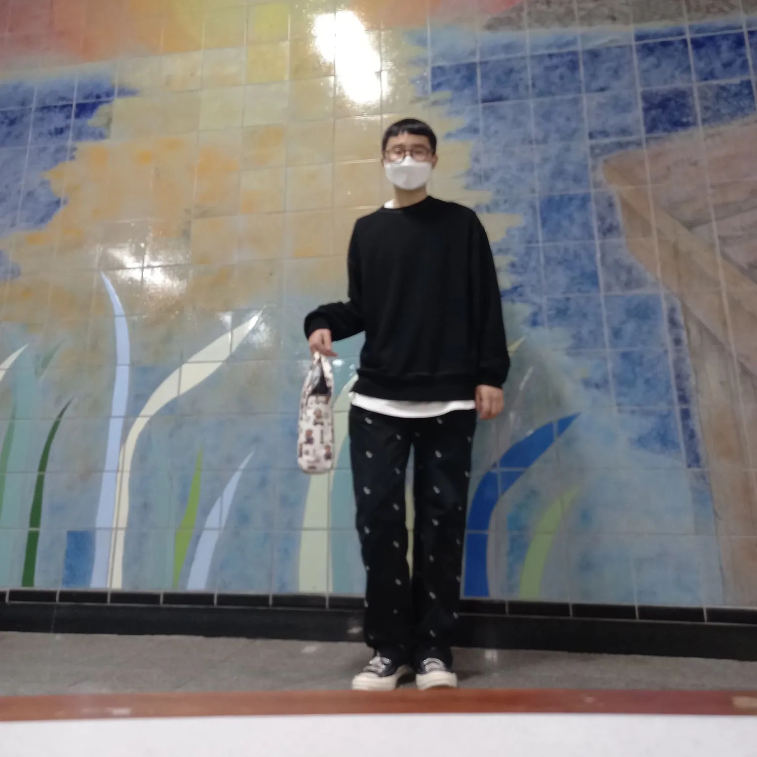 Converse Chuck 70 Hi Black 착용 스타일