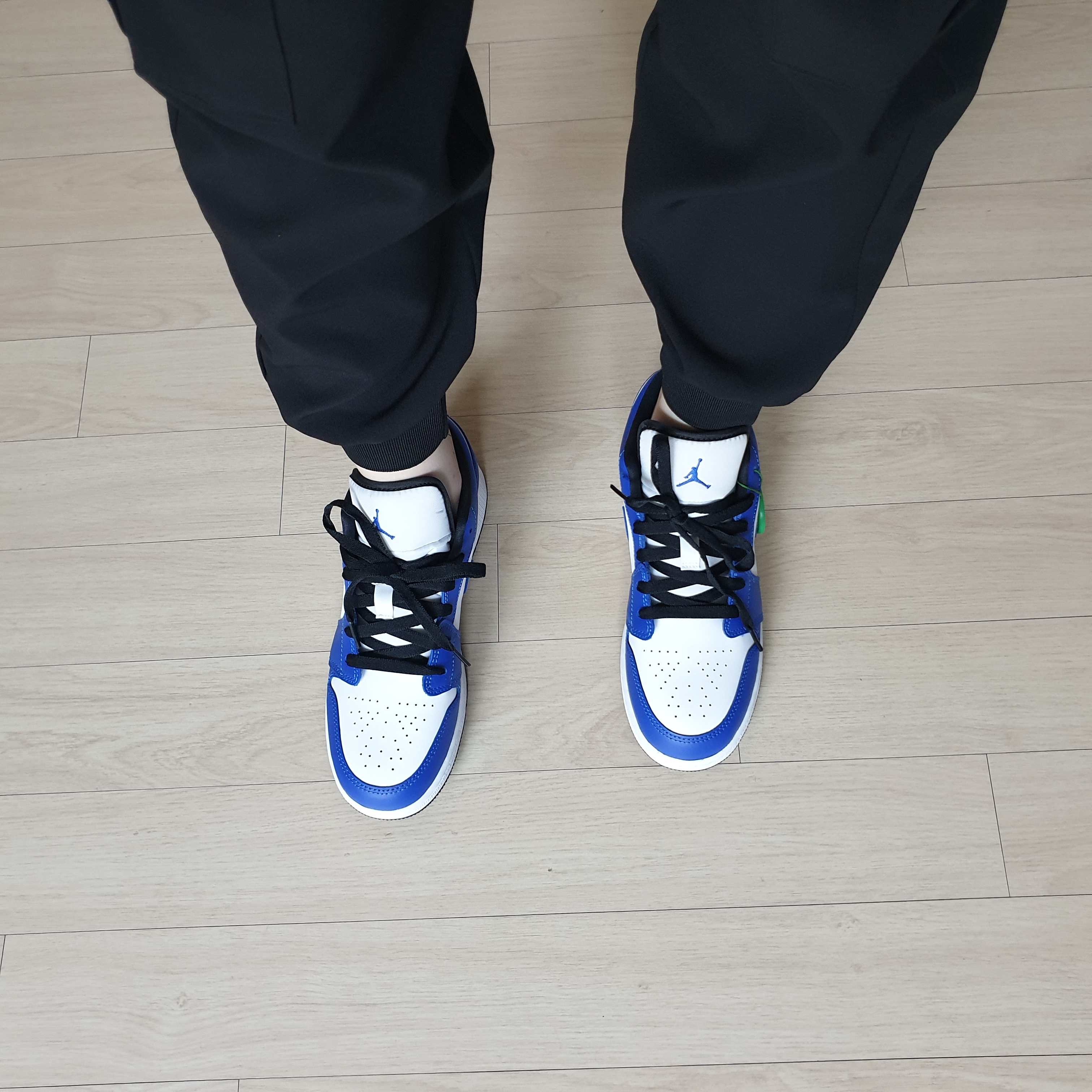 (GS) Jordan 1 Low Game Royal 착용 스타일 - 1
