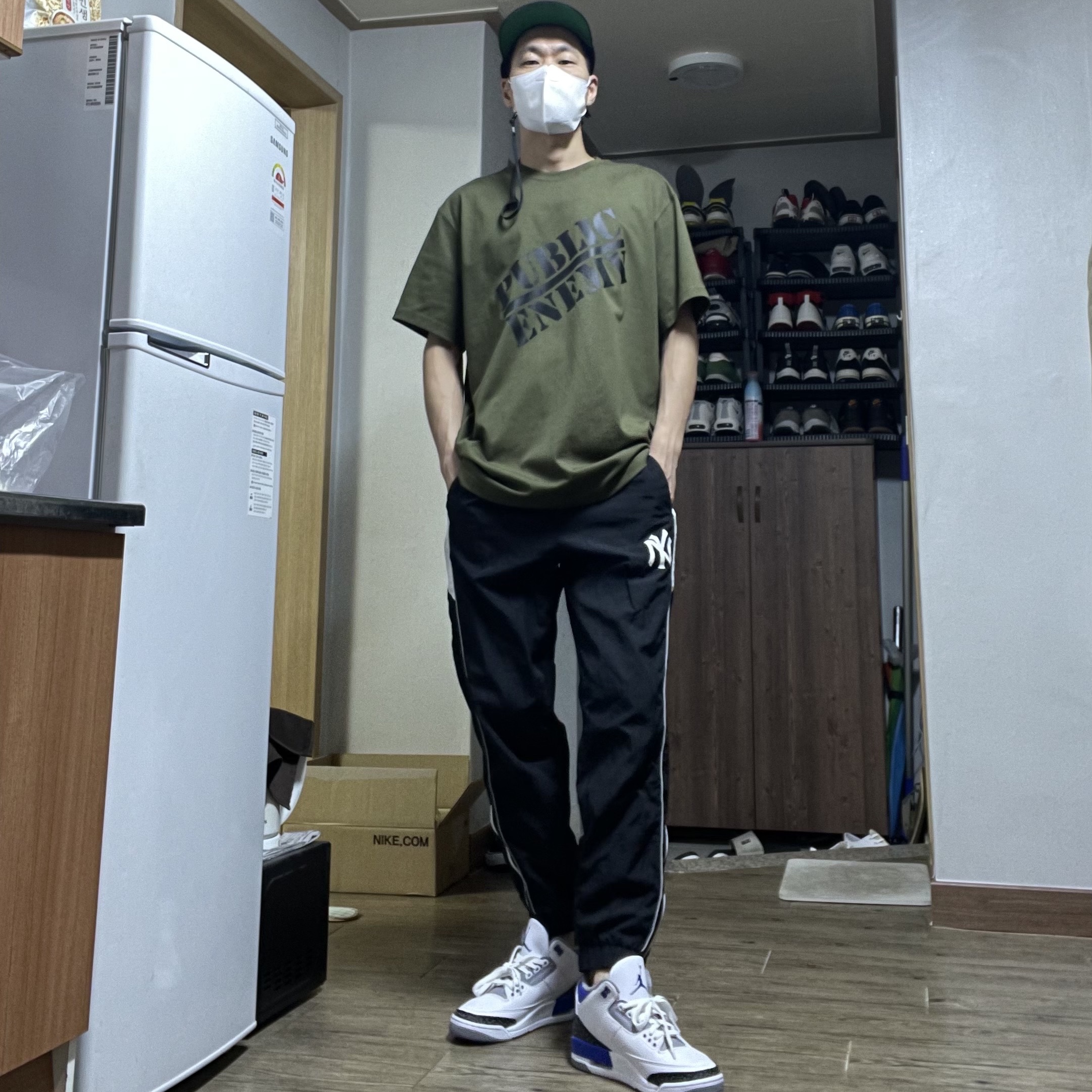 Jordan 3 Retro Racer Blue 착용 스타일