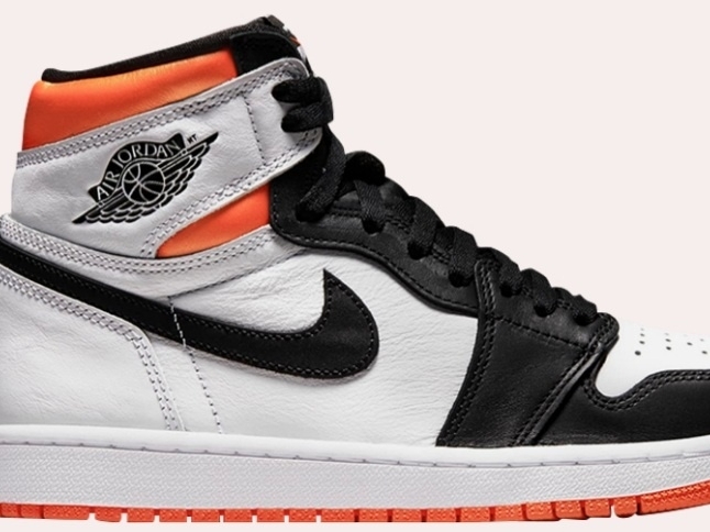 Jordan 1 Retro High OG Electro Orange 착용 스타일 - 4