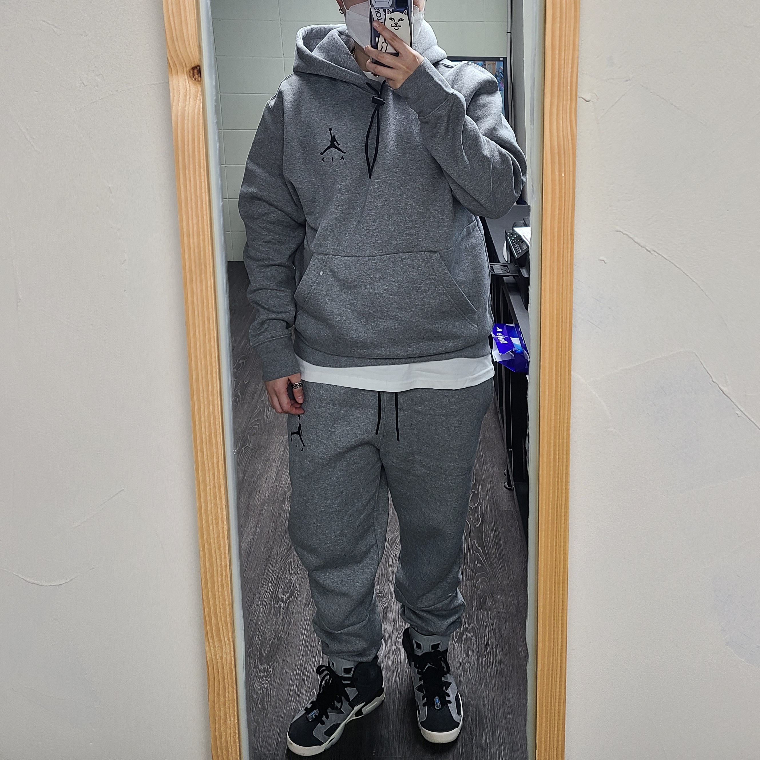 (W) Jordan 6 Retro Tech Chrome 착용 스타일