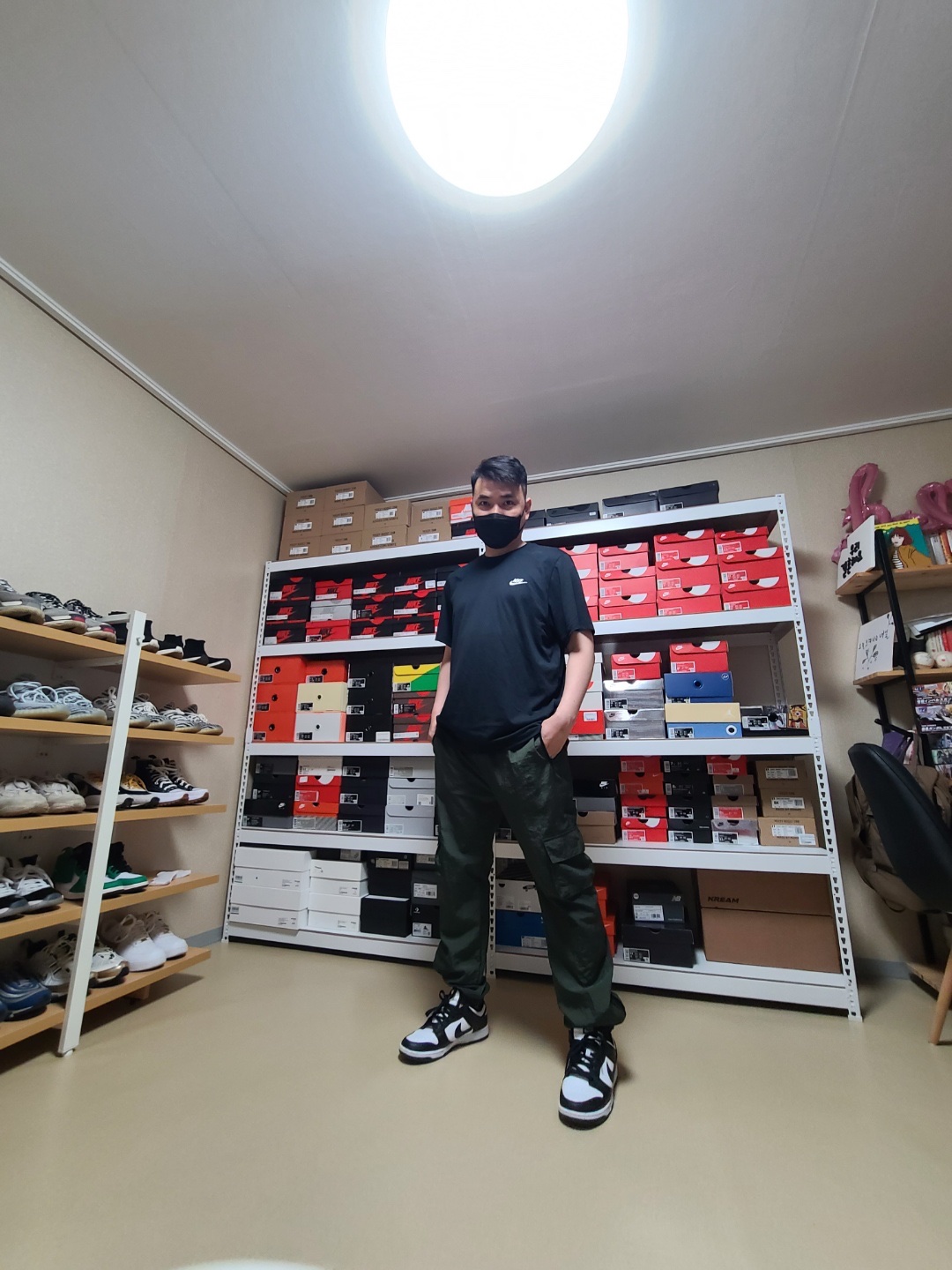 Nike Dunk Low Retro Black 착용 스타일